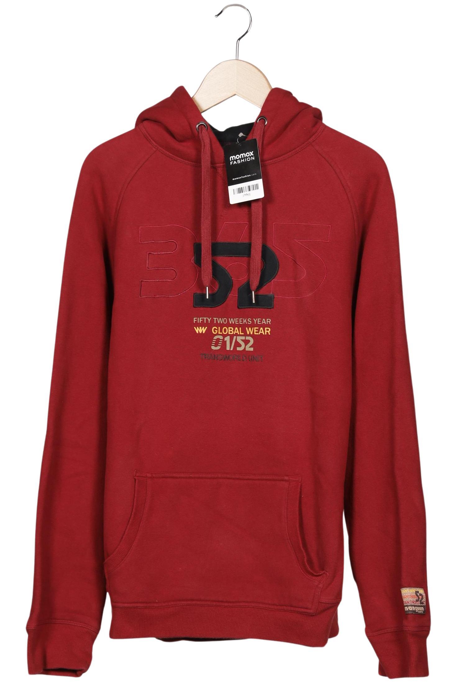 Thumbnail - Manguun Herren Kapuzenpullover, rot, Gr. 54