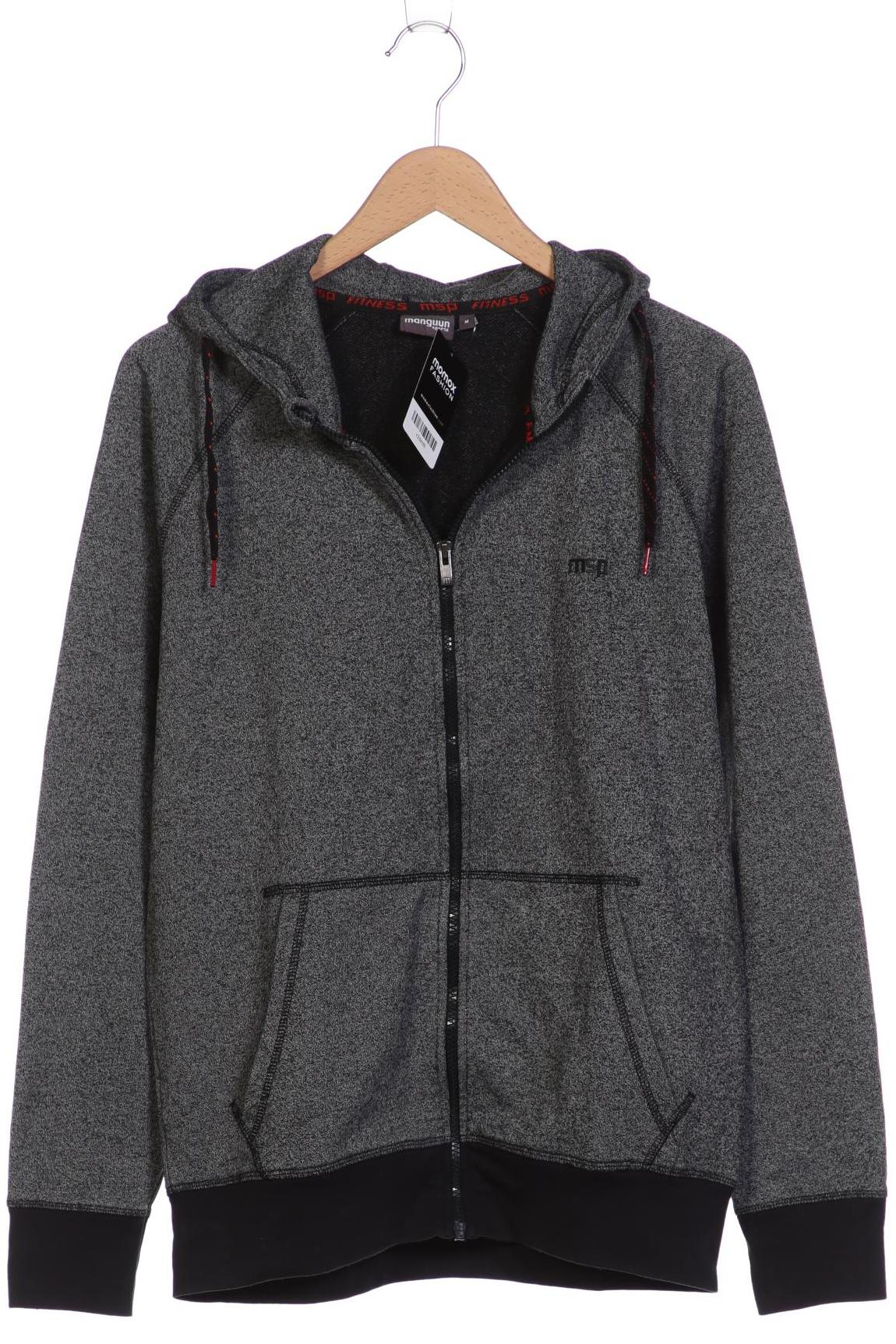 

Manguun Herren Kapuzenpullover, grau, Gr. 48