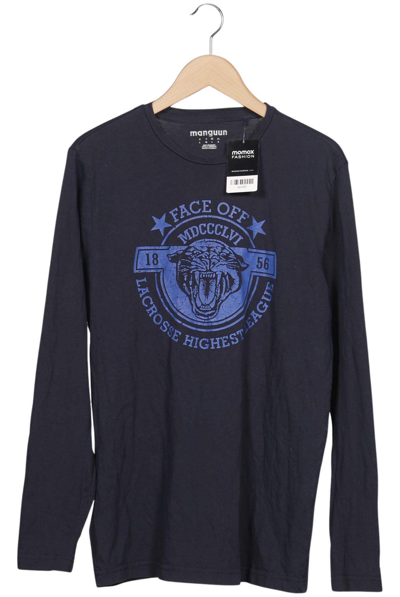 Thumbnail - Manguun Herren Langarmshirt, marineblau, Gr. 52
