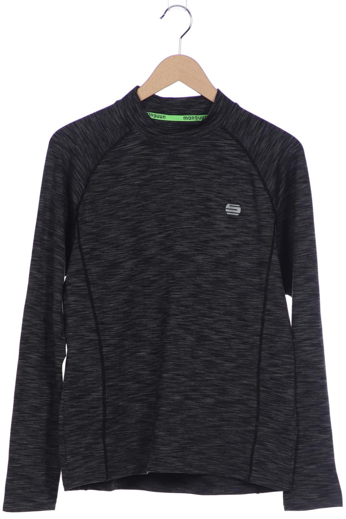 

Manguun Herren Langarmshirt, grau, Gr. 48