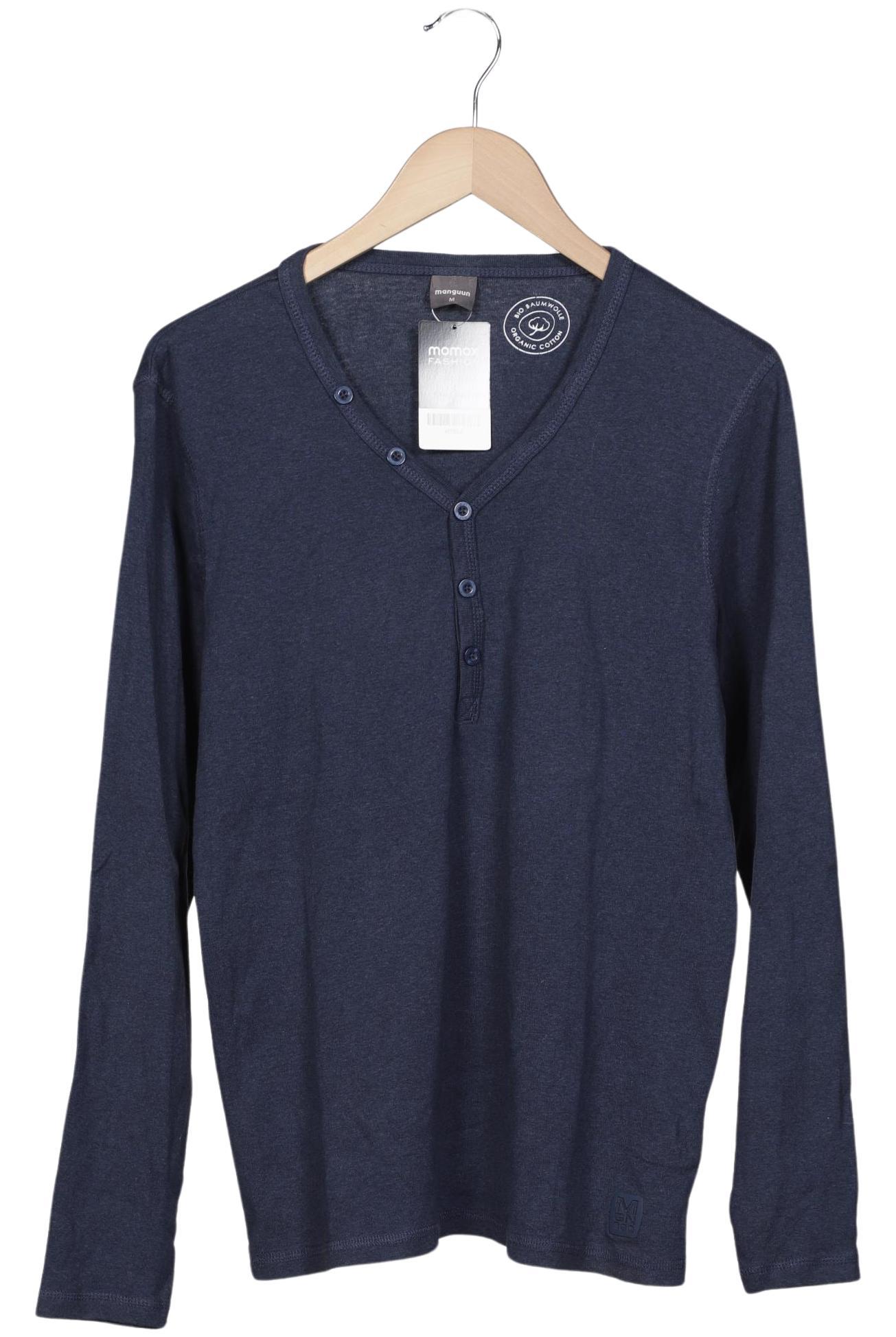 

Manguun Herren Langarmshirt, marineblau, Gr. 48