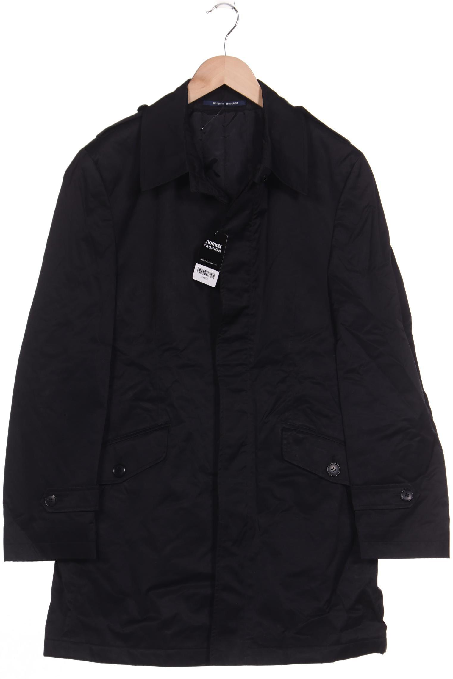 

Manguun Herren Mantel, schwarz, Gr. 50