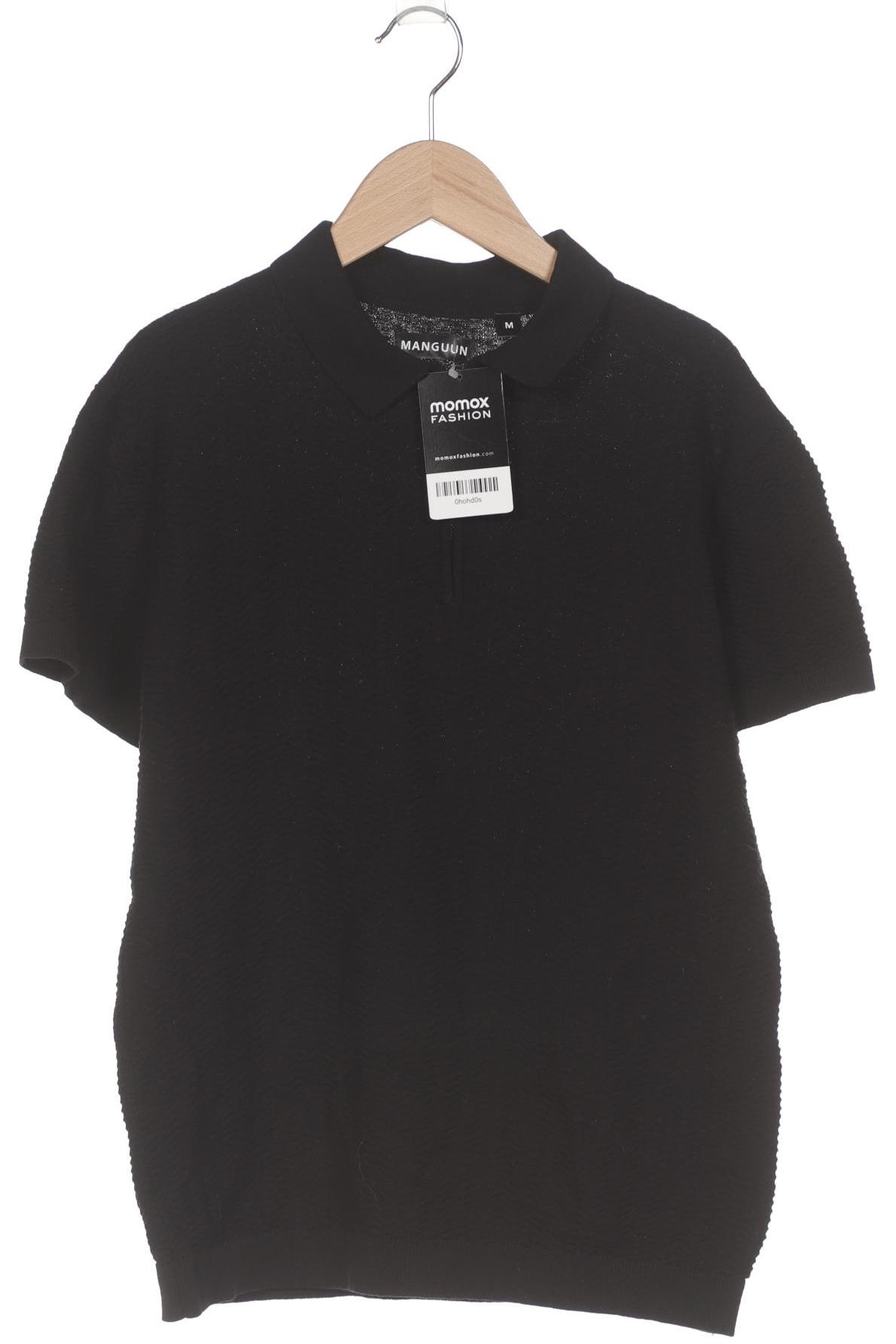 

Manguun Herren Poloshirt, schwarz, Gr. 48