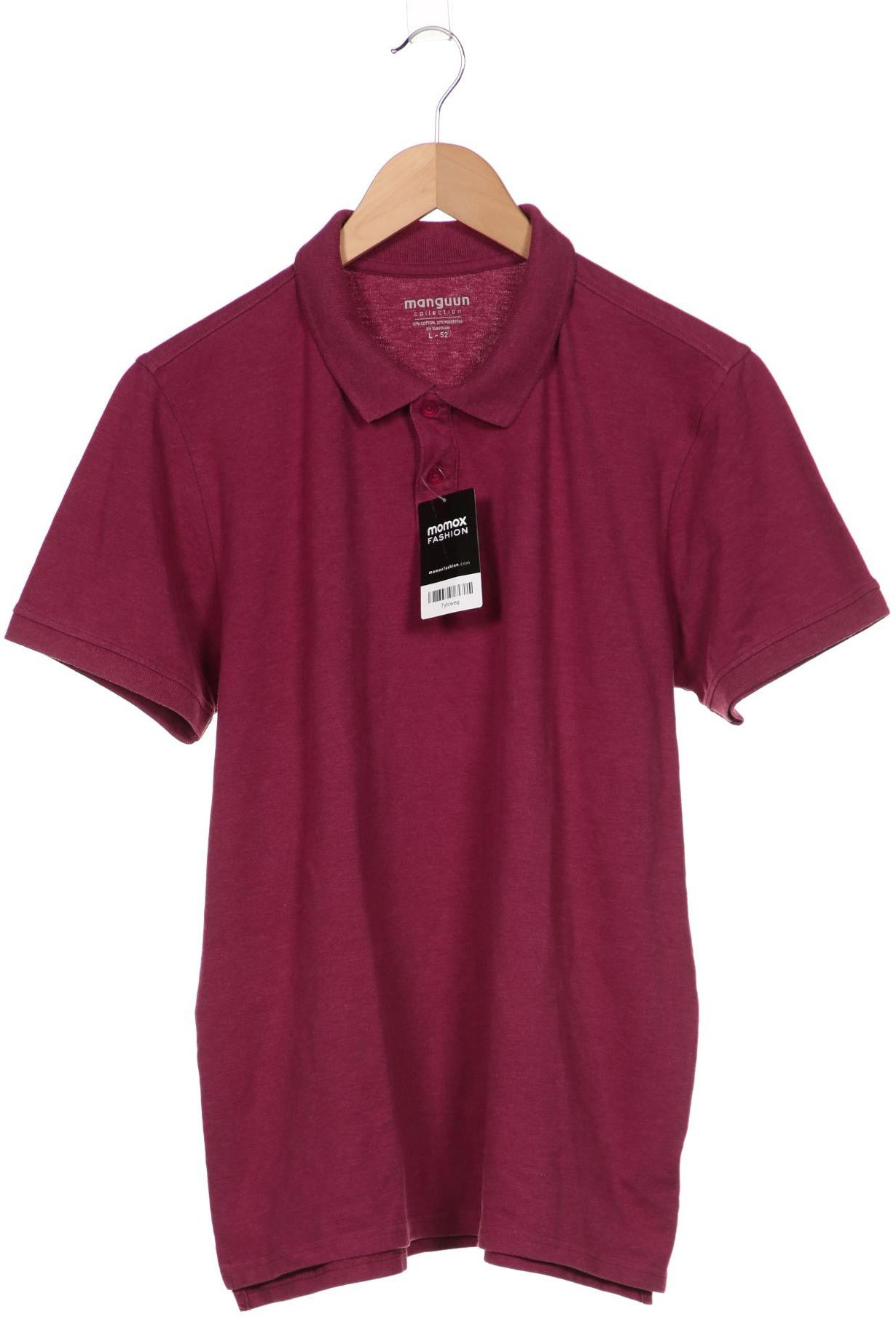 

Manguun Herren Poloshirt, pink