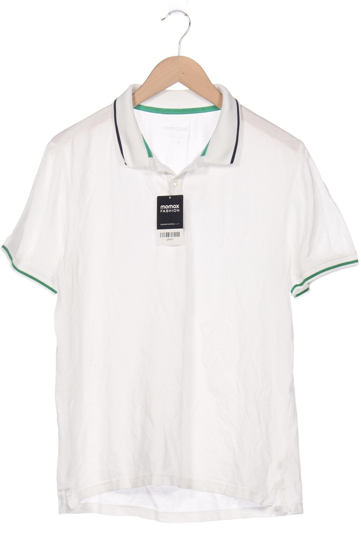 

Manguun Herren Poloshirt, weiß, Gr. 52