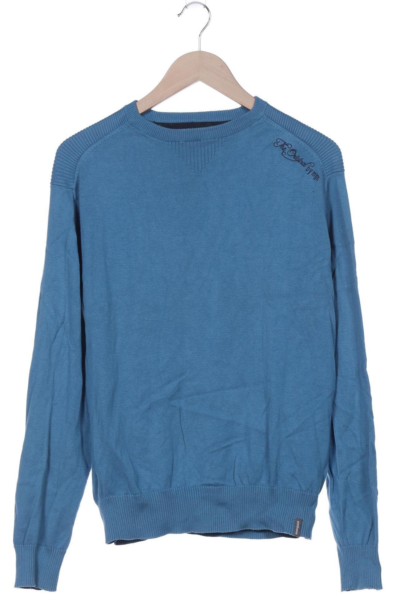 

Manguun Herren Pullover, blau, Gr. 48