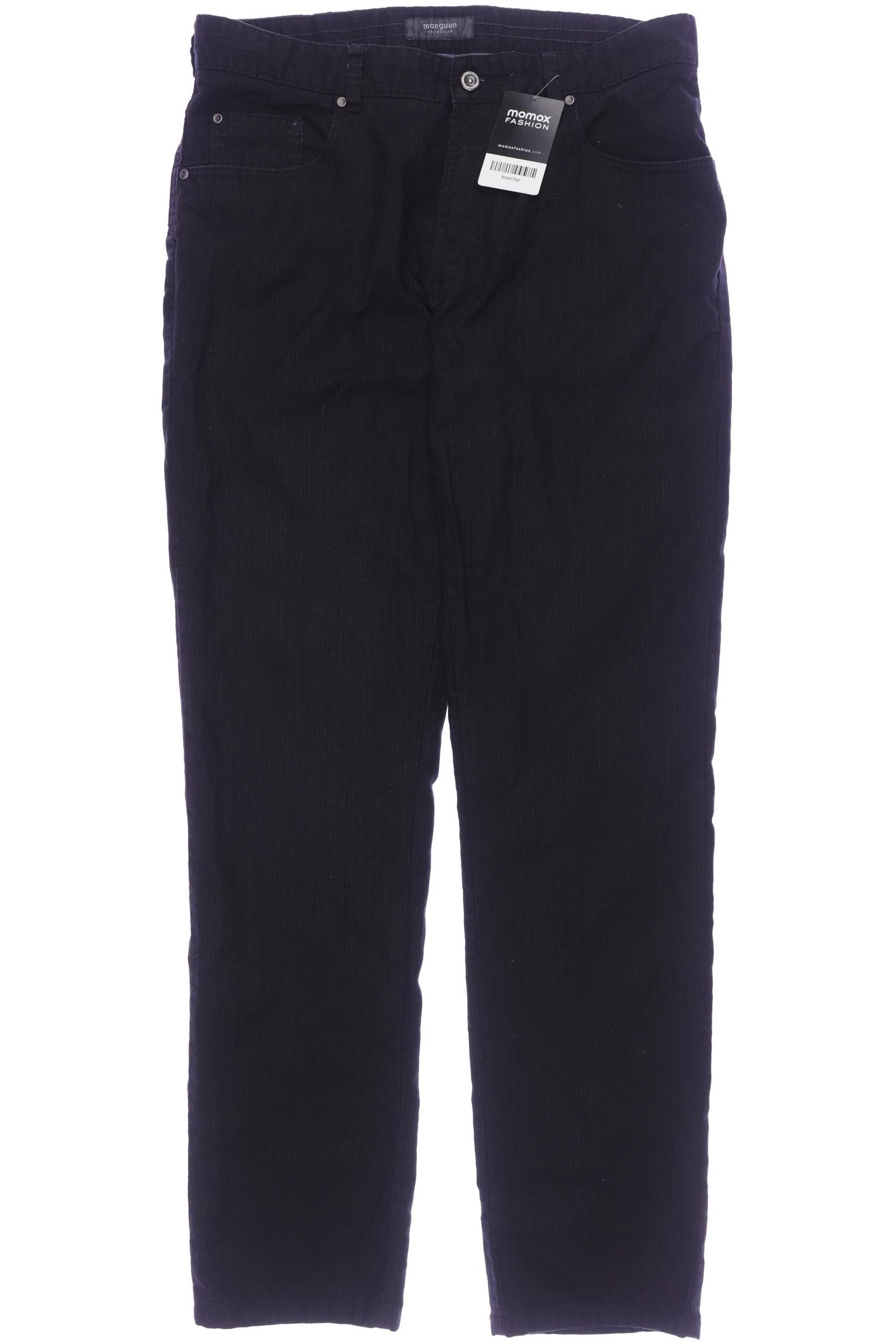 

Manguun Herren Stoffhose, schwarz, Gr. 33