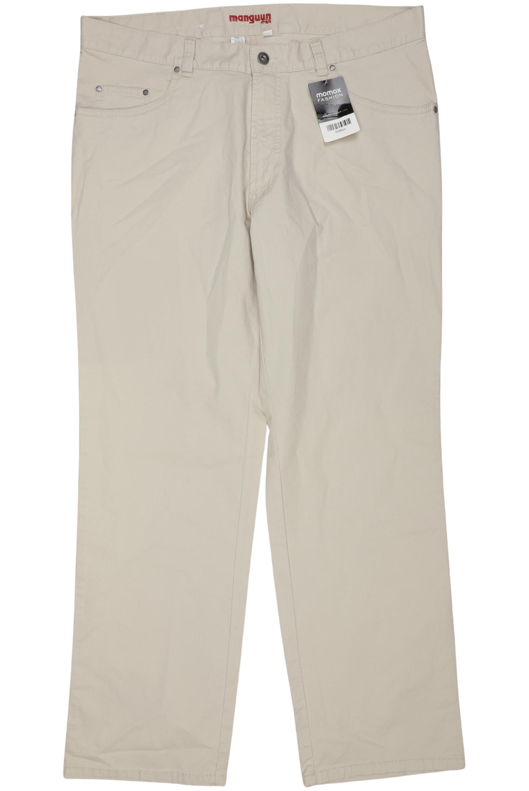 Thumbnail - Manguun Herren Stoffhose, beige, Gr. 38
