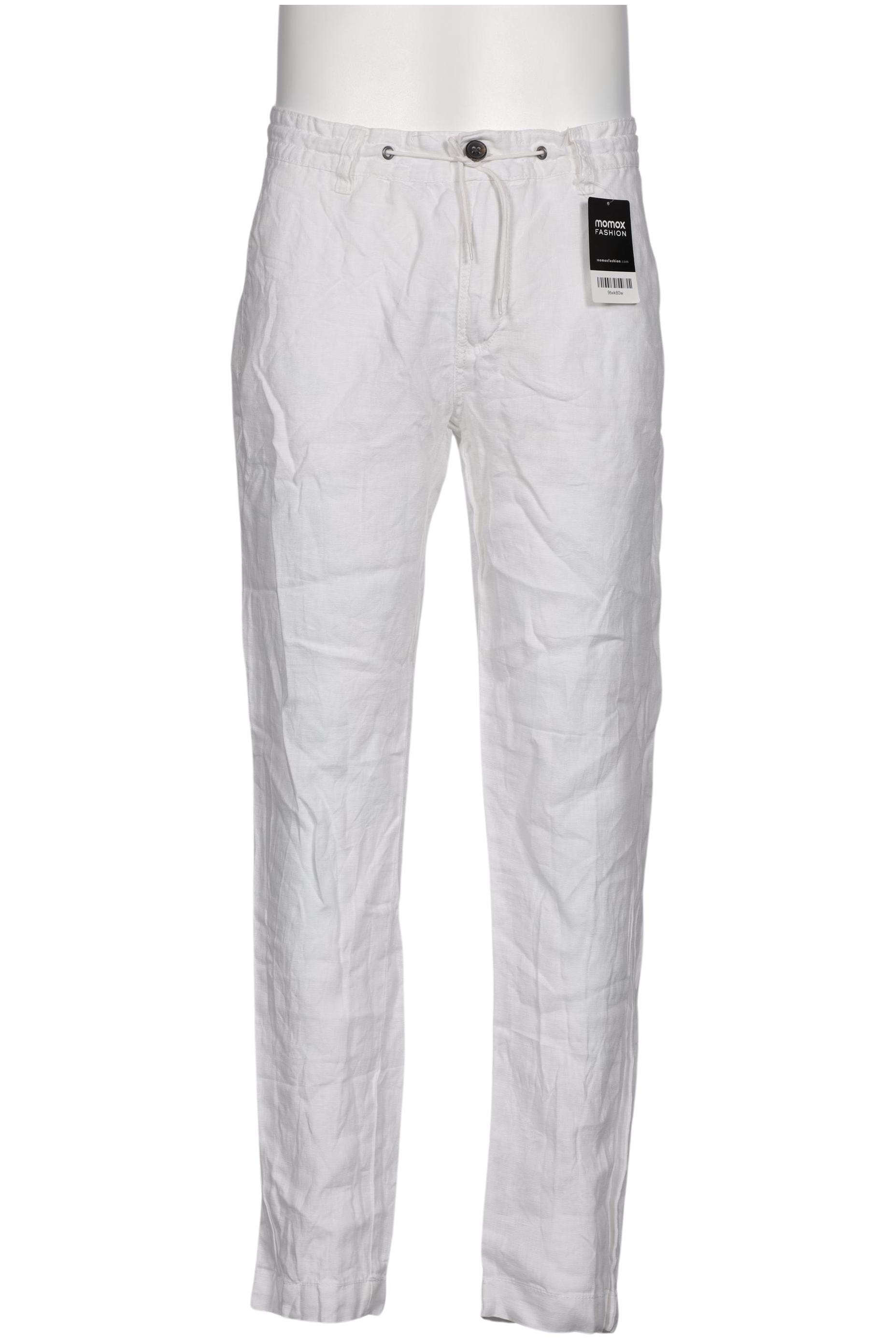 

Manguun Herren Stoffhose, weiß, Gr. 48