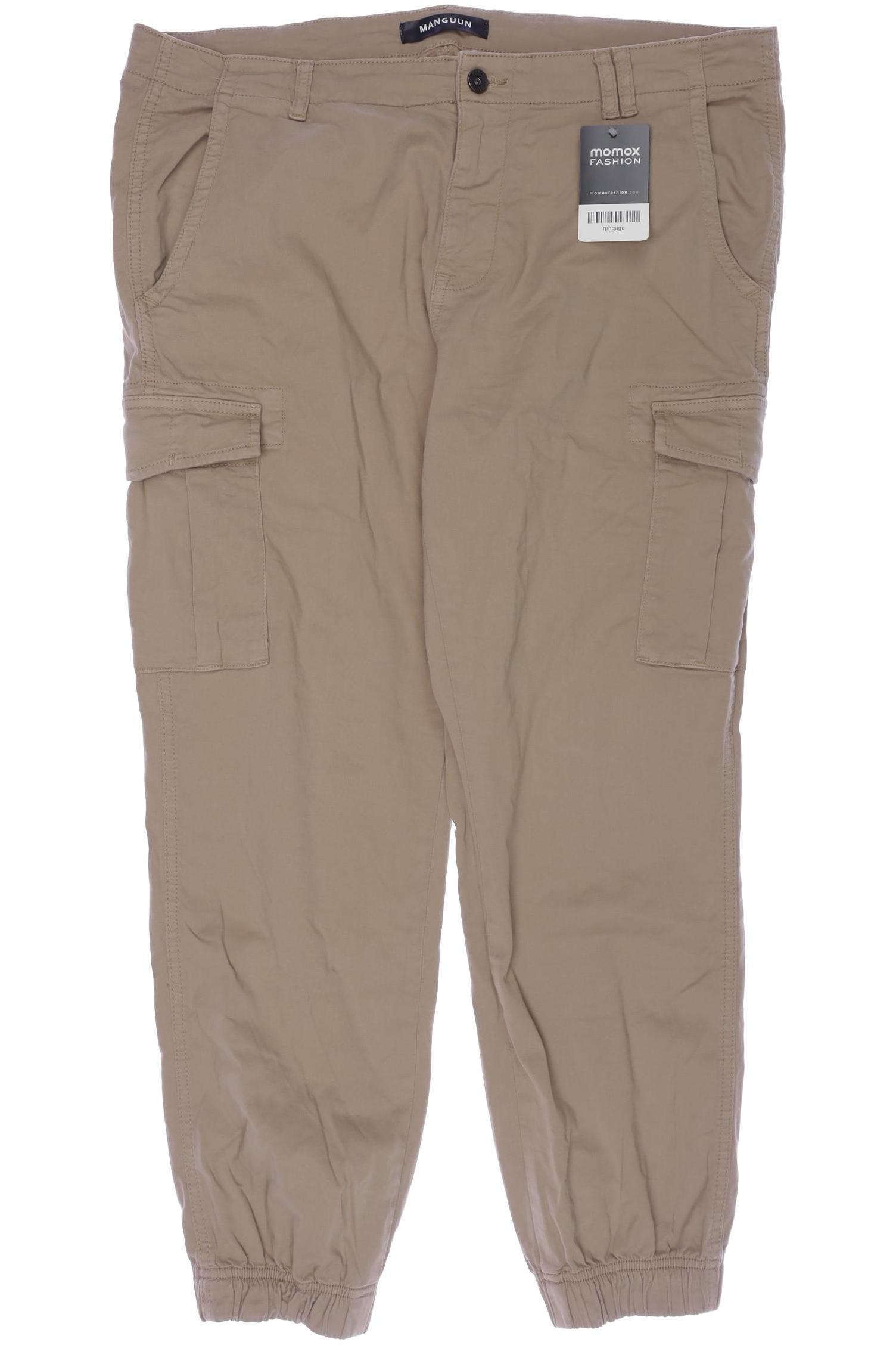 

Manguun Herren Stoffhose, beige, Gr. 36