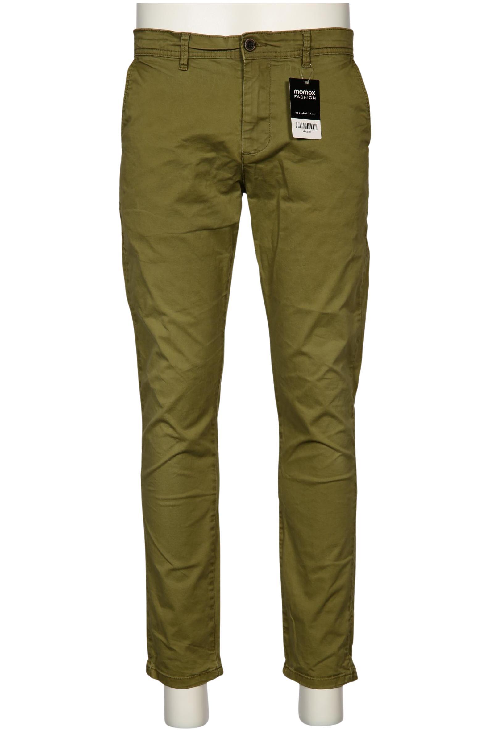 

Manguun Herren Stoffhose, grün, Gr. 34