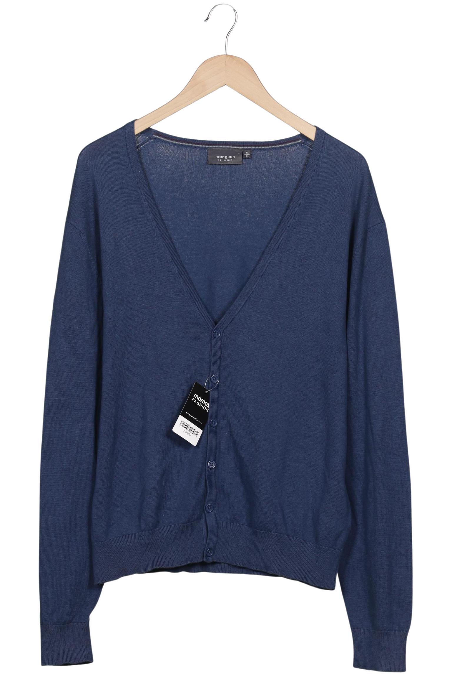 

Manguun Herren Strickjacke, marineblau, Gr. 54