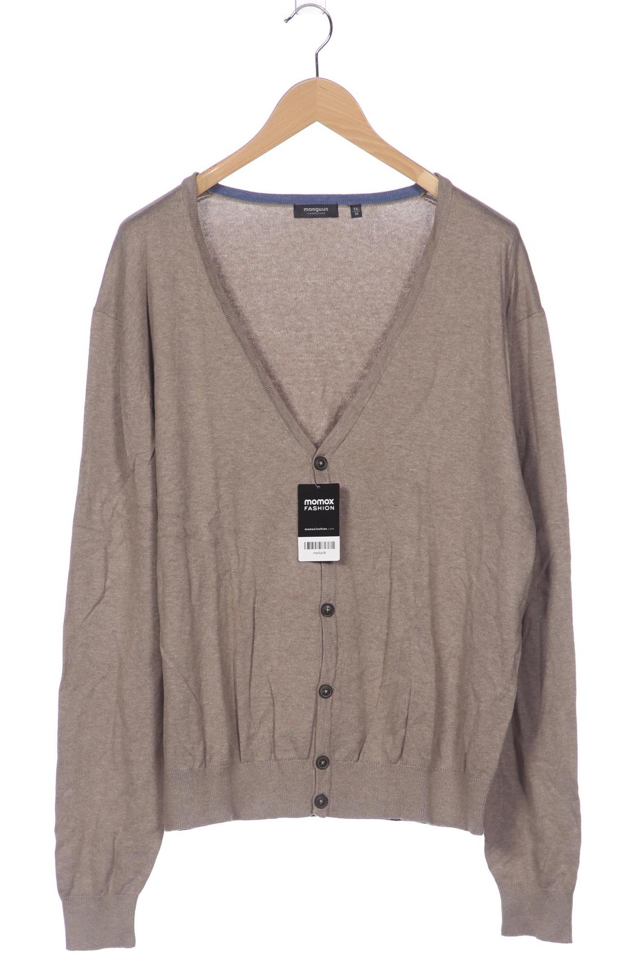 

Manguun Herren Strickjacke, beige, Gr. 56