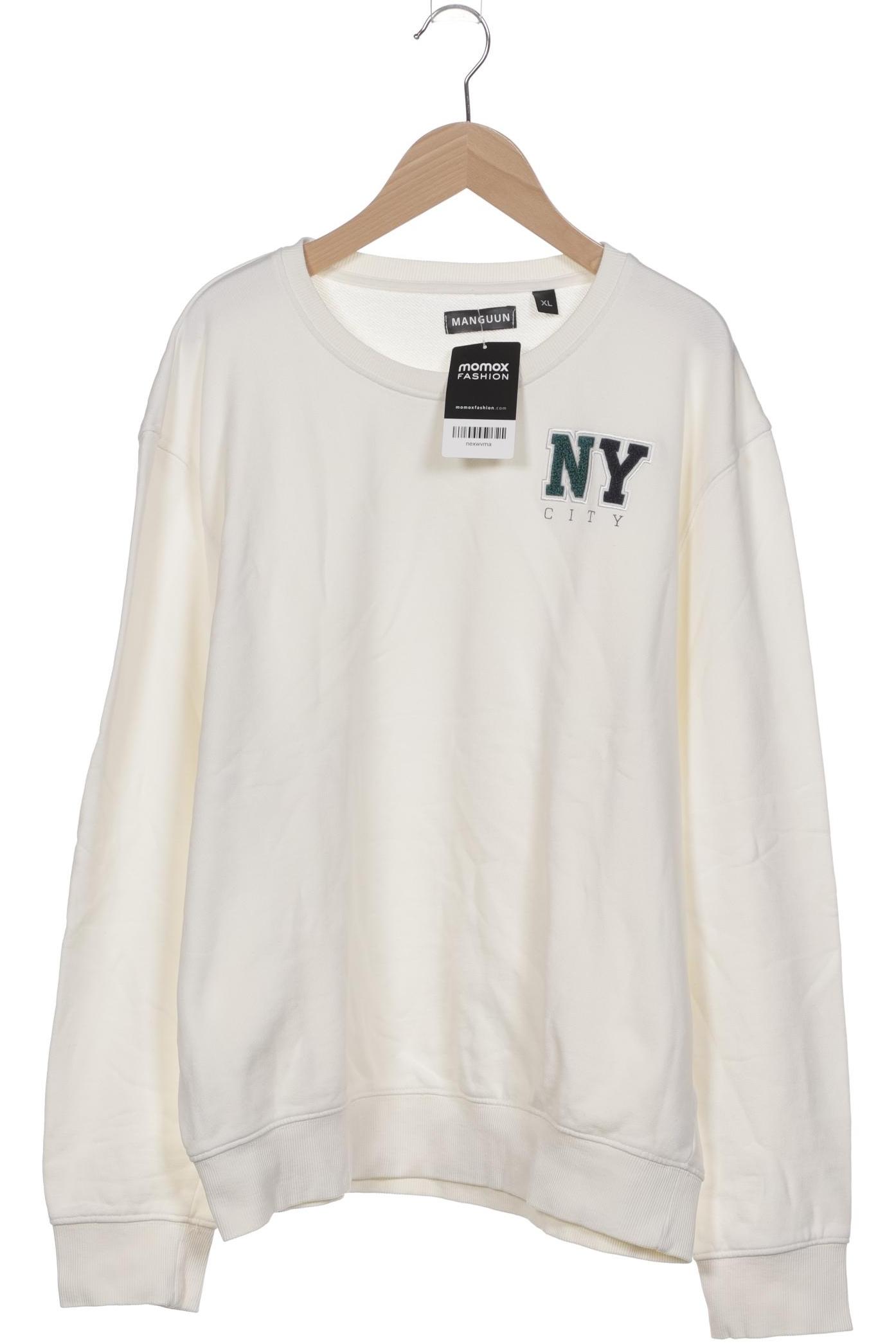 

Manguun Herren Sweatshirt, cremeweiß, Gr. 54