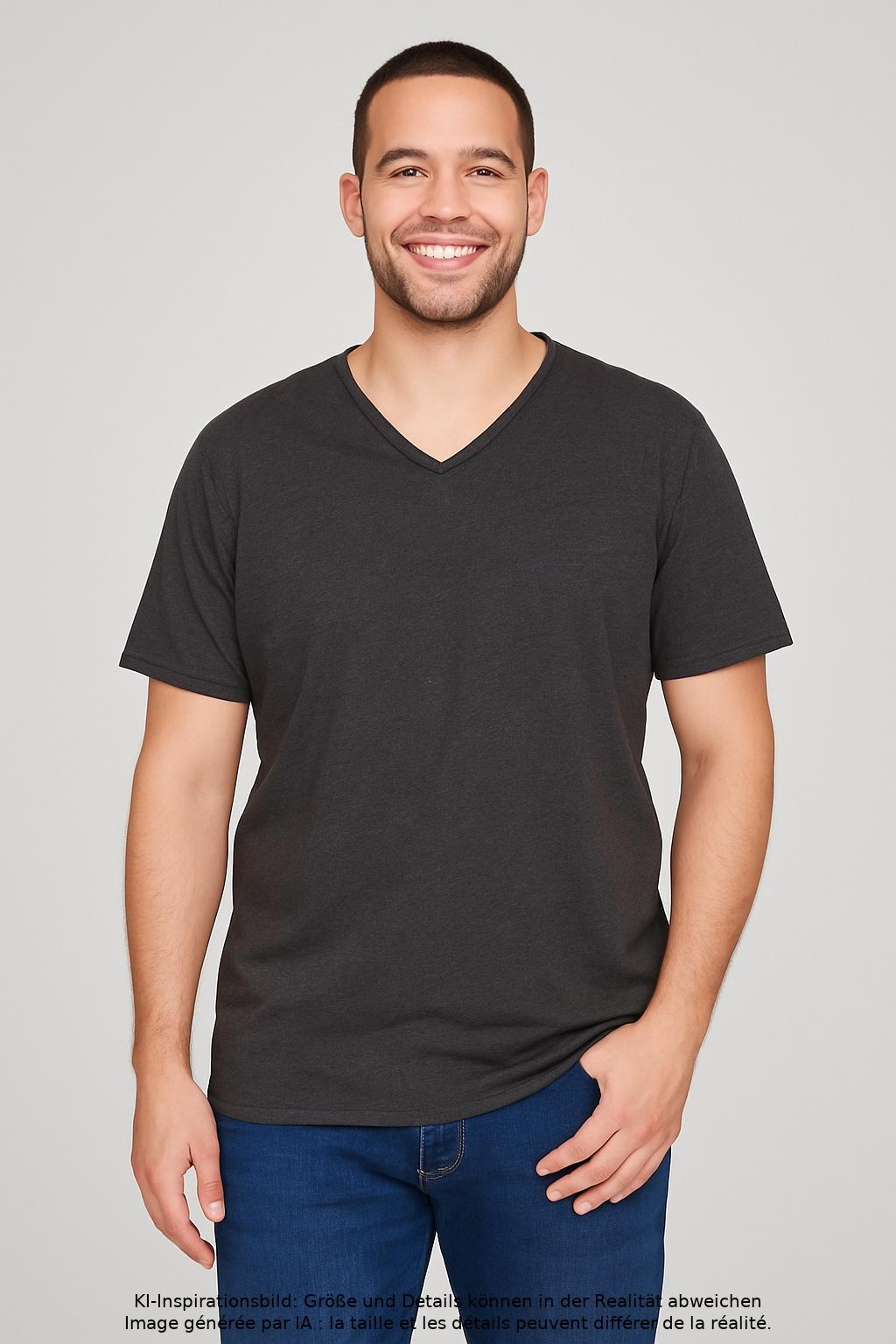 

Manguun Herren T-Shirt, grau, Gr. 54