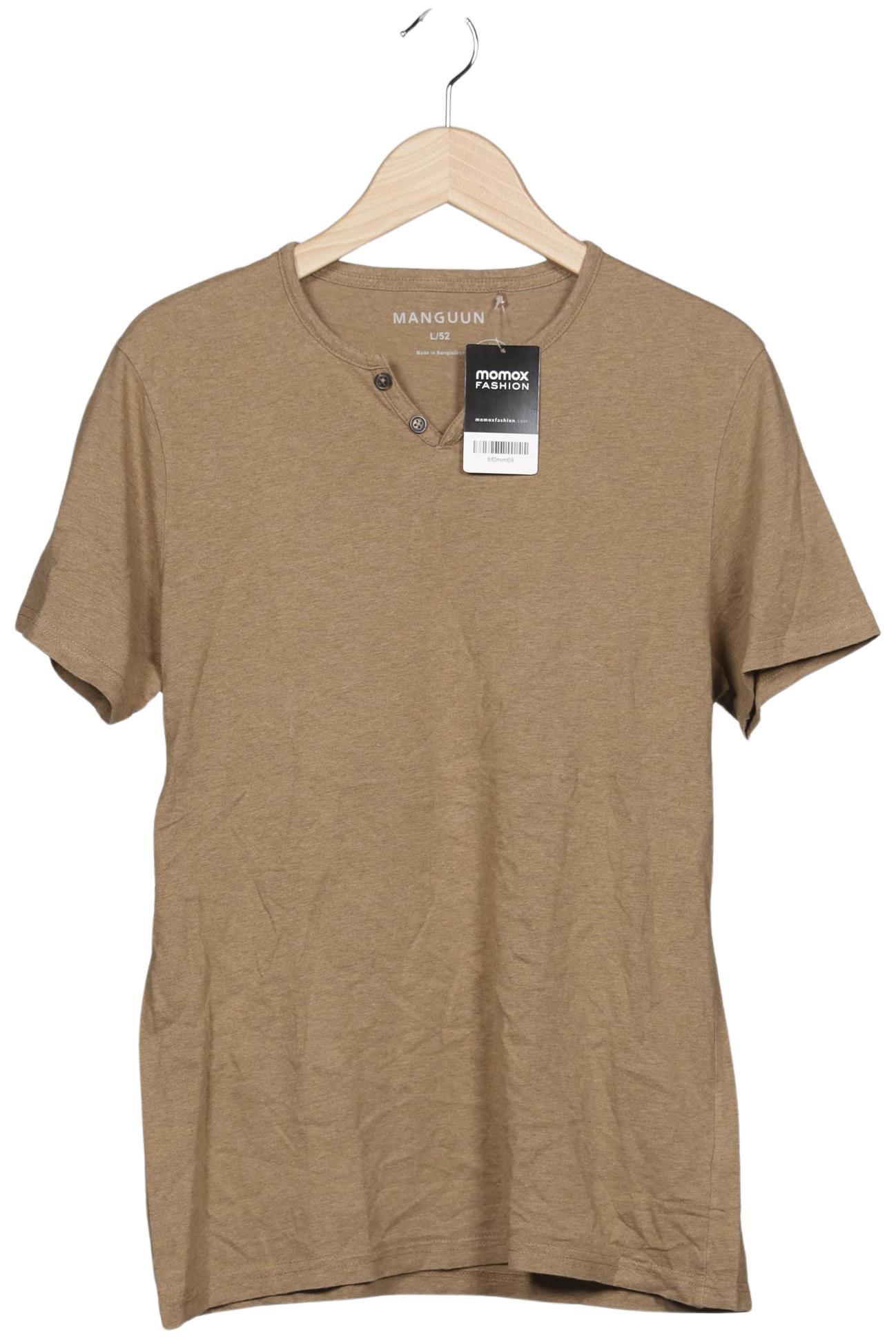 

Manguun Herren T-Shirt, beige, Gr. 52
