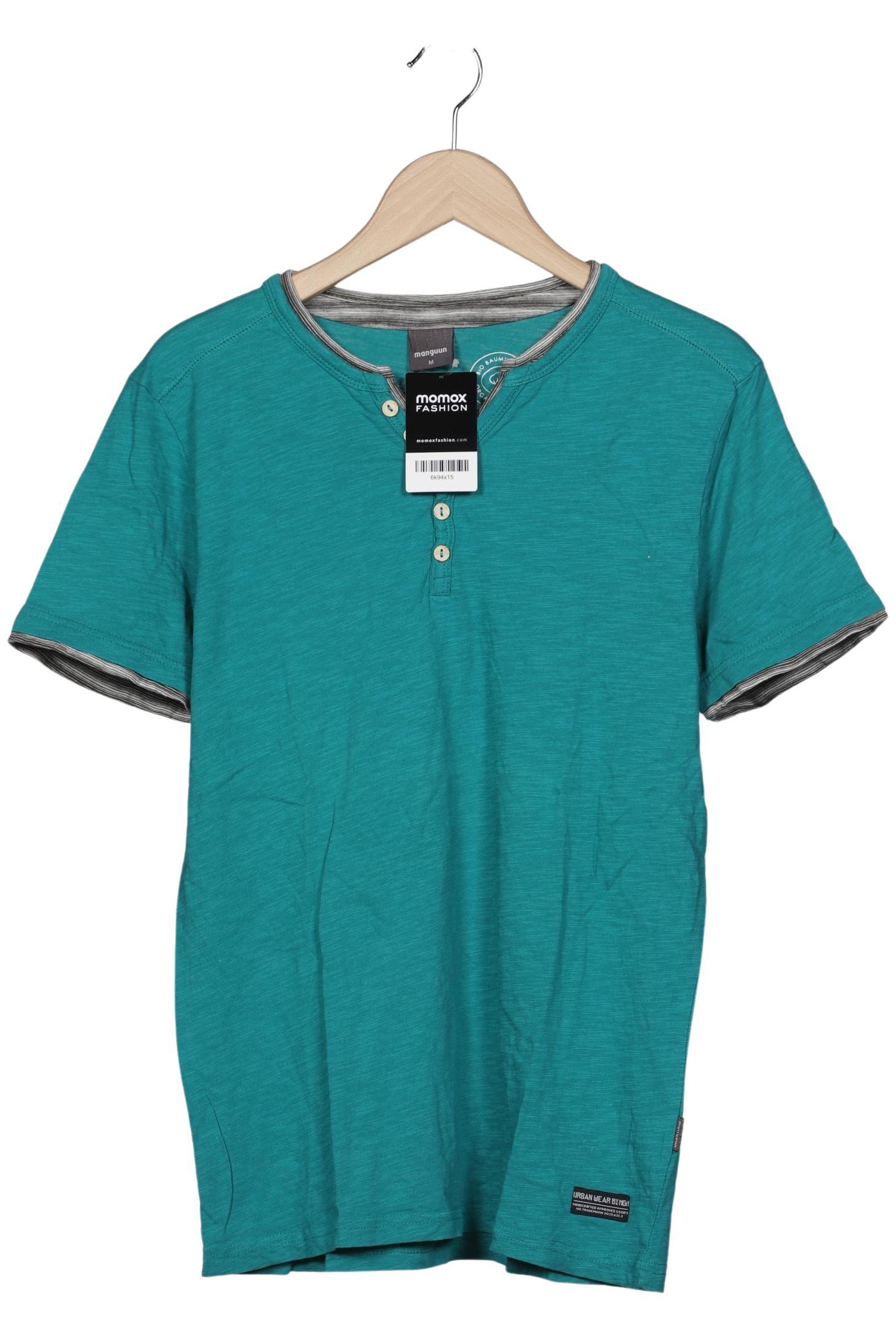 

Manguun Herren T-Shirt, türkis, Gr. 48