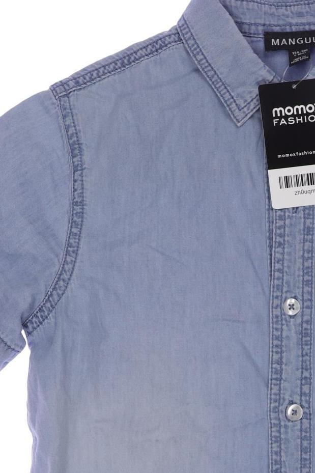 Thumbnail - Manguun Herren Hemd, blau, Gr. 134/140