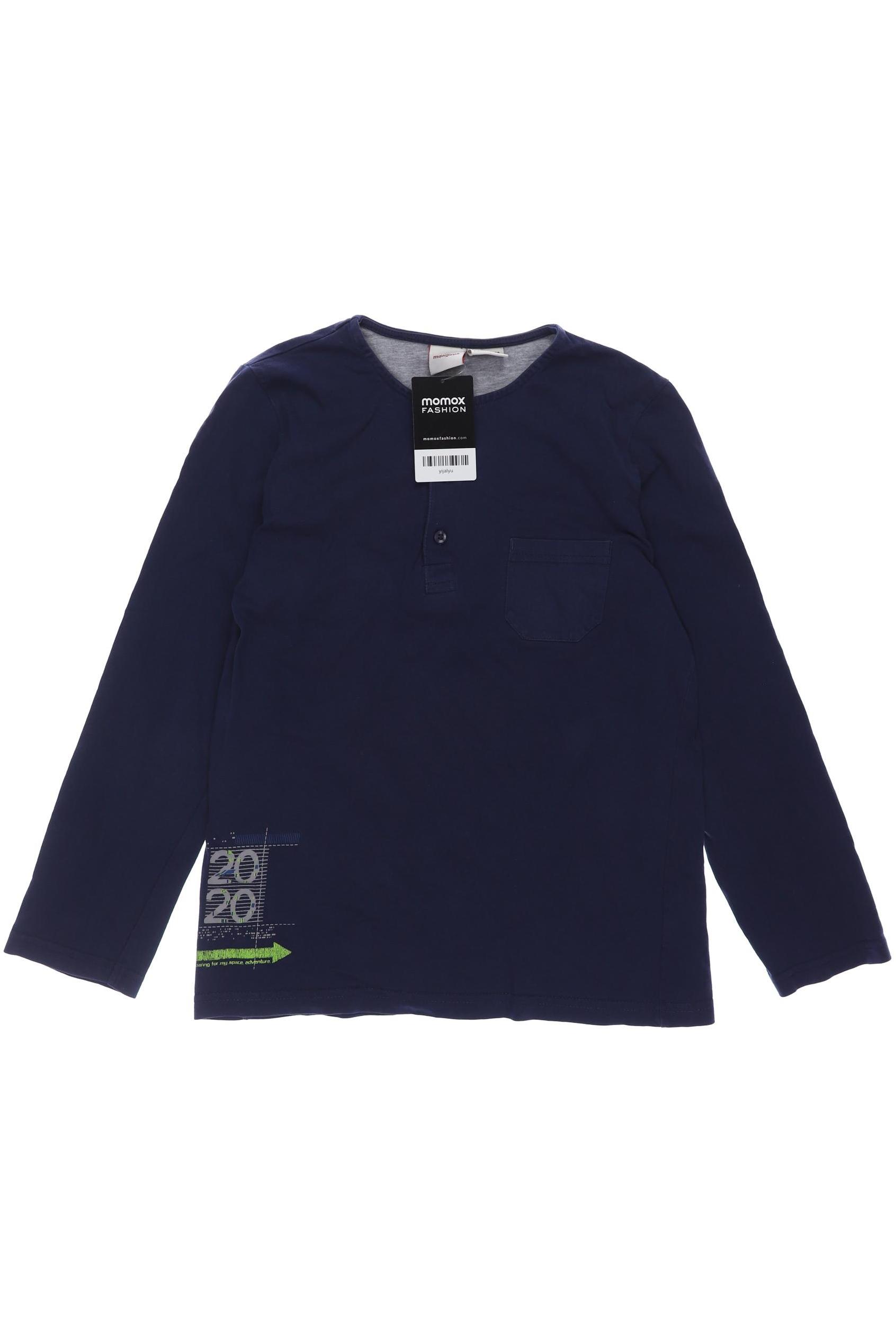 

Manguun Jungen Langarmshirt, marineblau