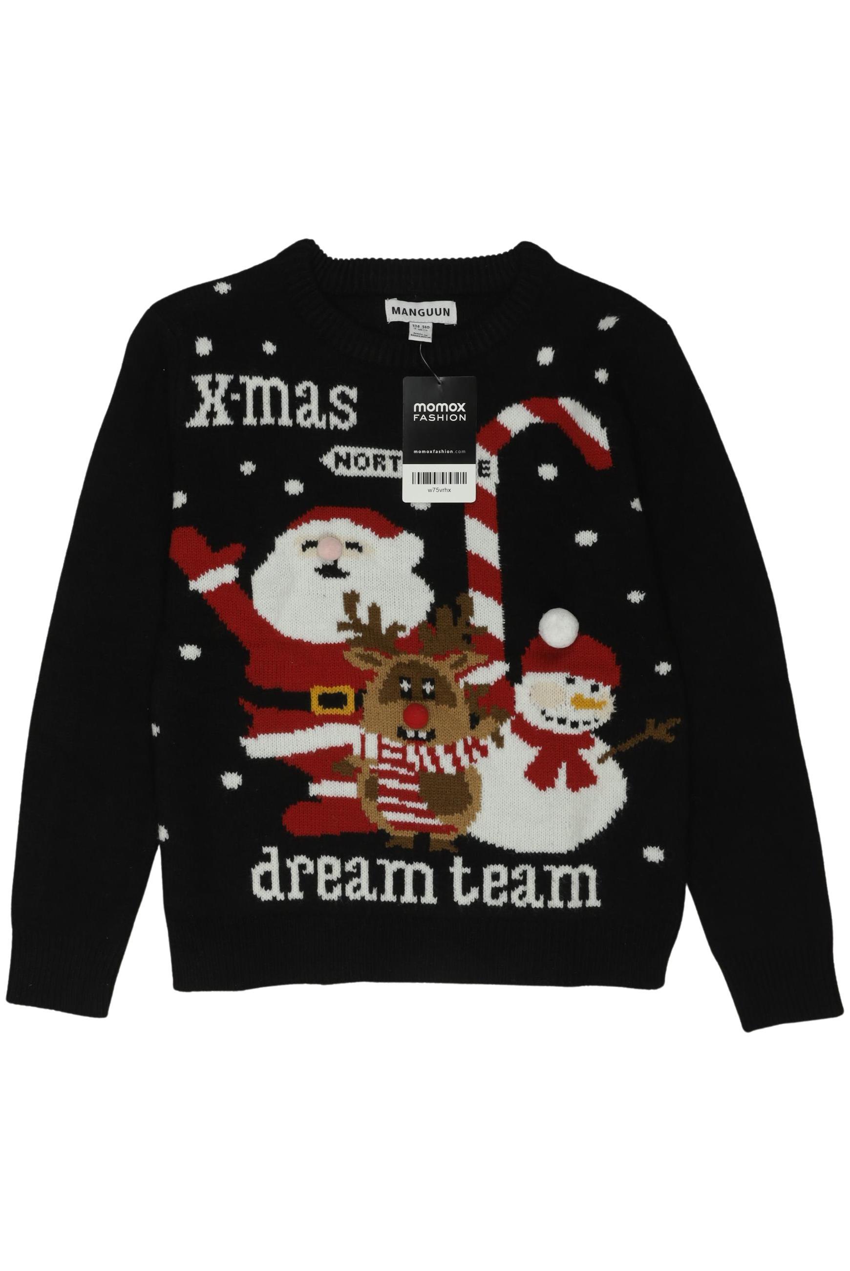 

Manguun Jungen Pullover, schwarz, Gr. 140