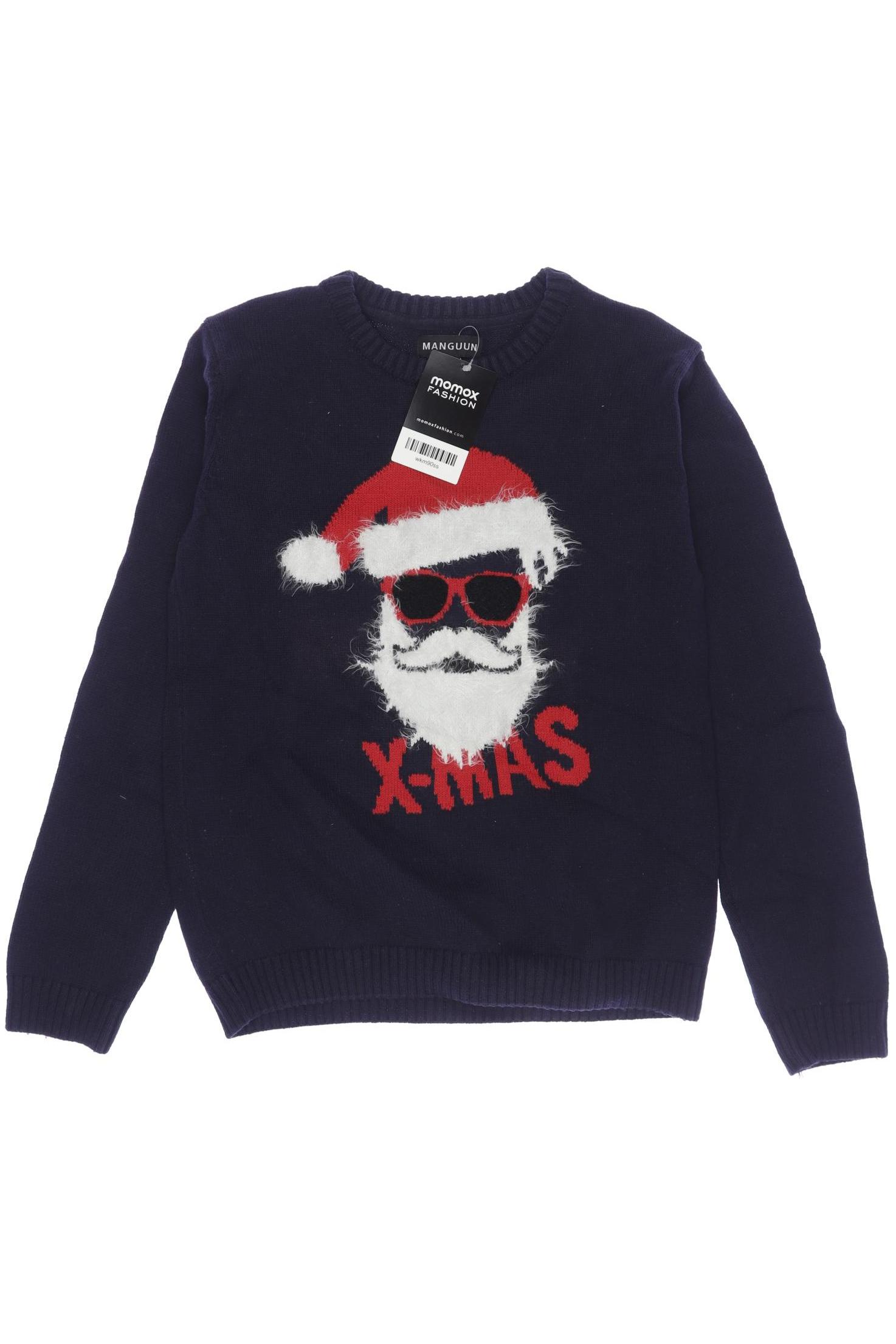 

Manguun Herren Pullover, marineblau, Gr. 146