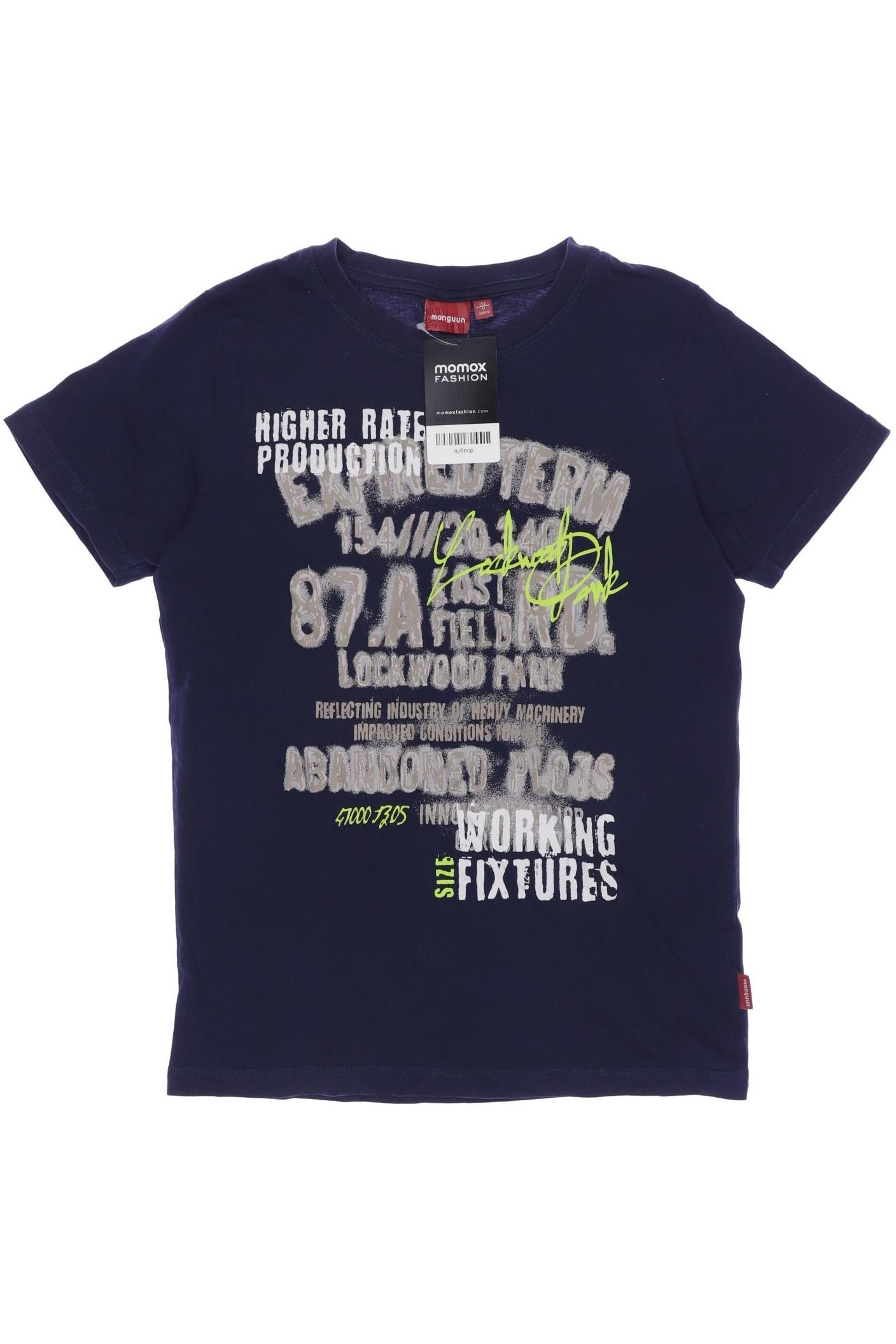 

Manguun Herren T-Shirt, marineblau, Gr. 152