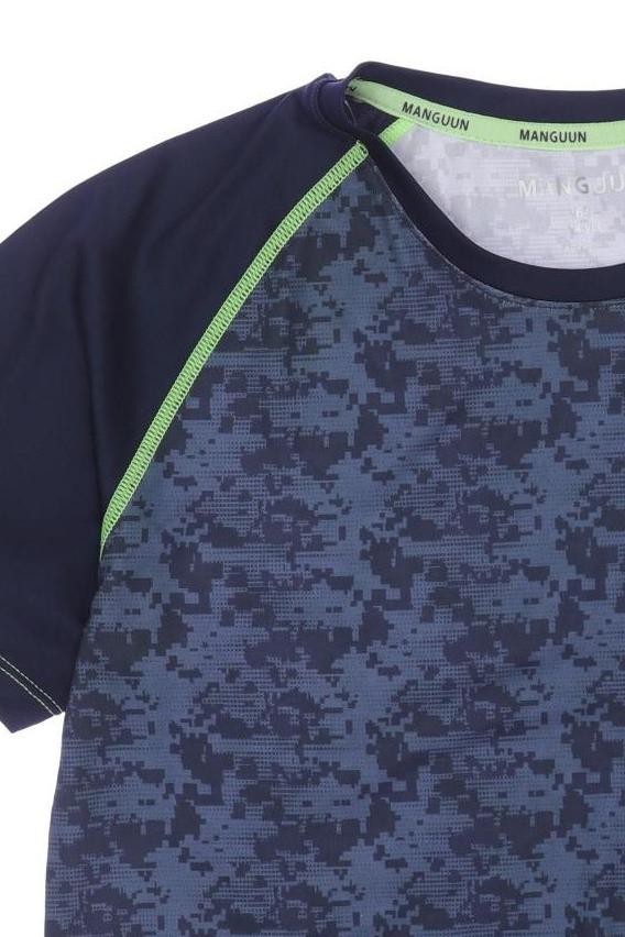 Thumbnail - Manguun Herren T-Shirt, marineblau, Gr. 164