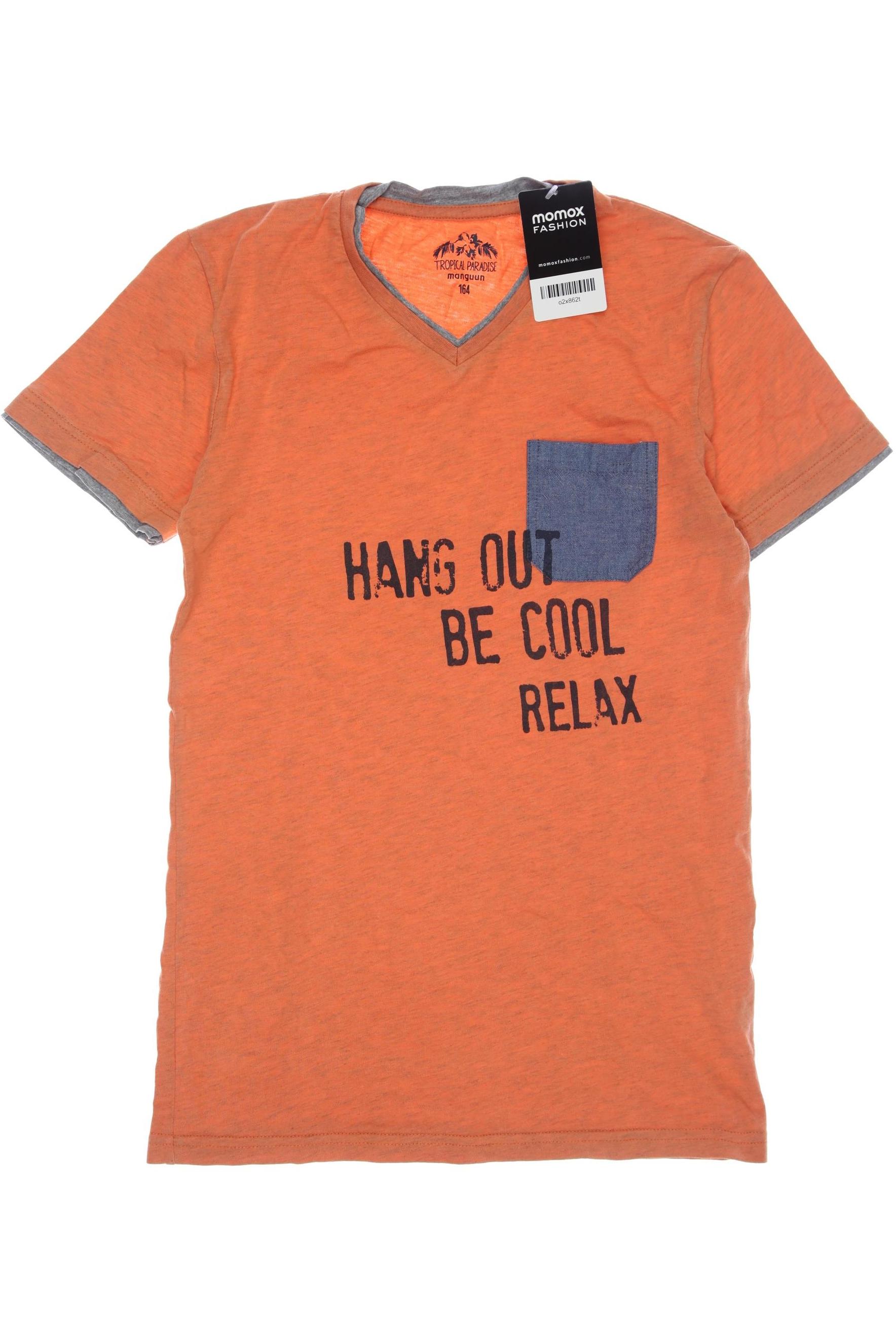 

Manguun Herren T-Shirt, orange, Gr. 164