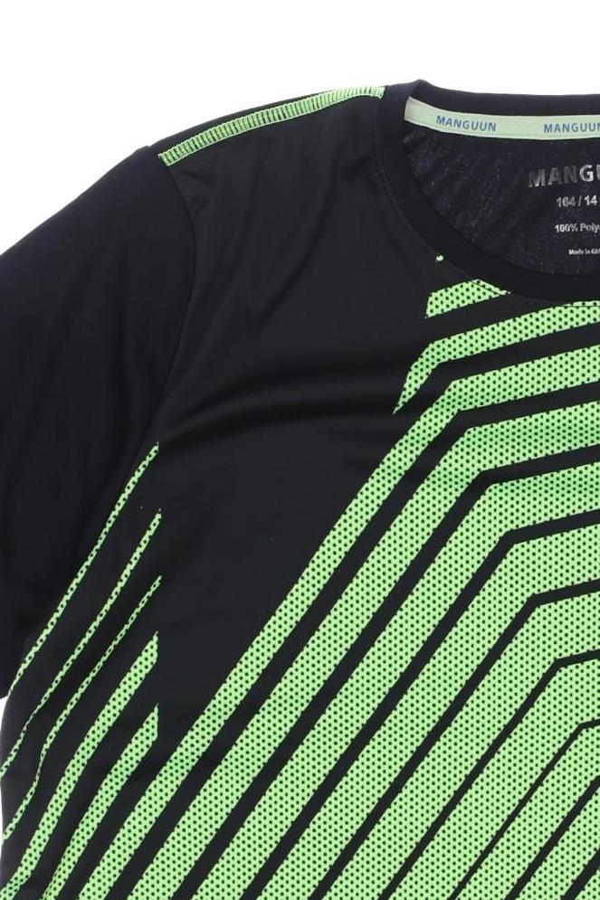 Thumbnail - Manguun Jungen T-Shirt, schwarz, Gr. 164