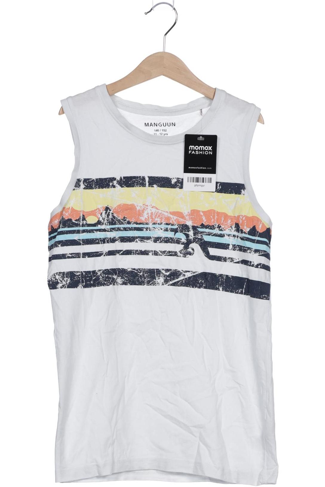 

Manguun Herren T-Shirt, weiß, Gr. 146
