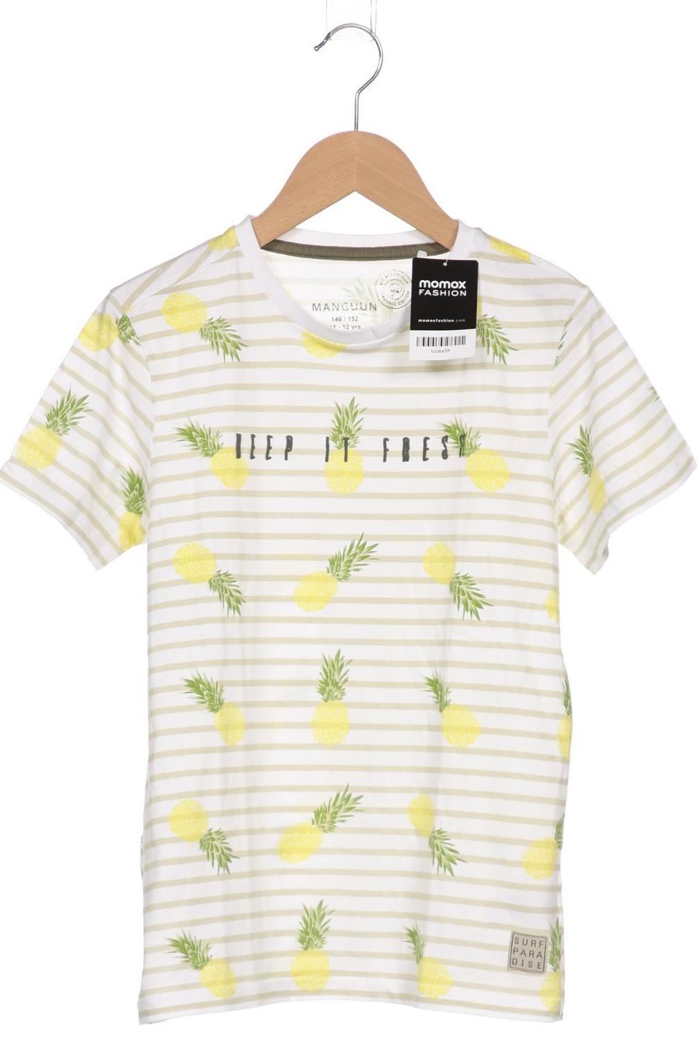 

Manguun Herren T-Shirt, weiß, Gr. 146