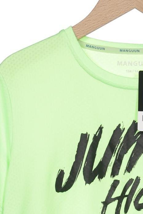 Thumbnail - Manguun Jungen T-Shirt, neon, Gr. 164