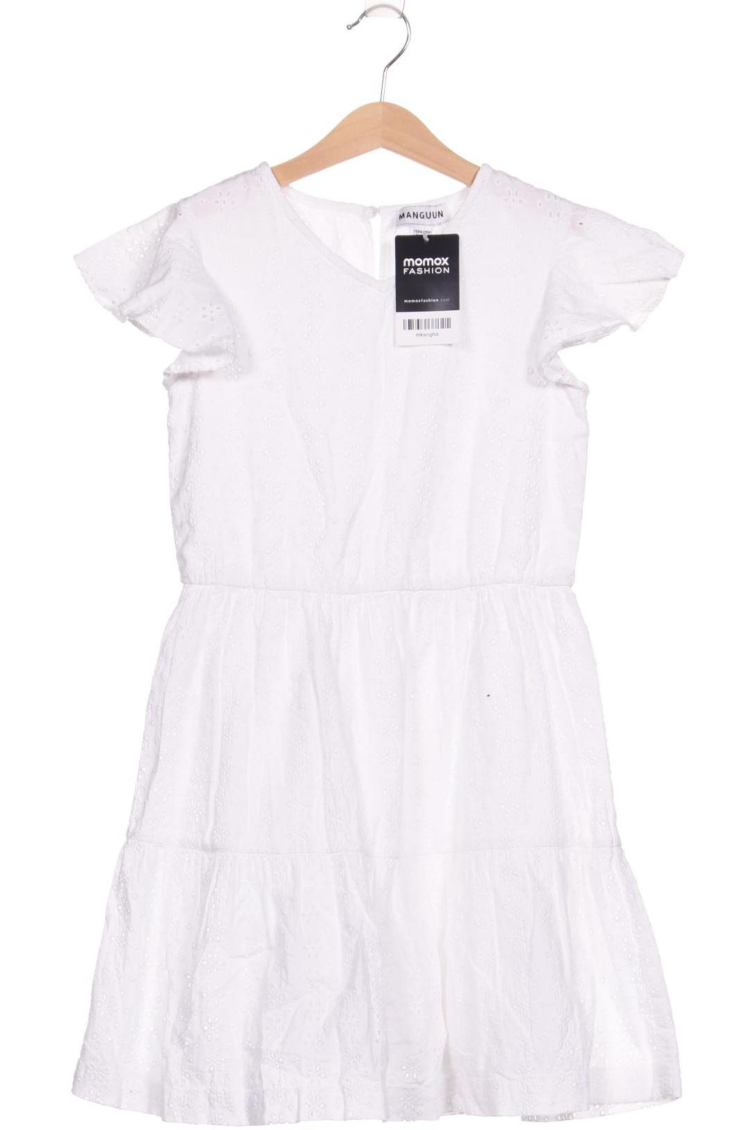 

Manguun Mädchen Kleid, weiß
