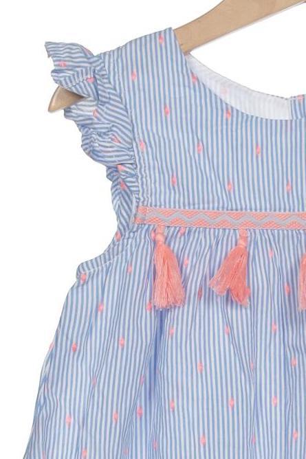 Thumbnail - Manguun Mädchen Kleid, hellblau, Gr. 110