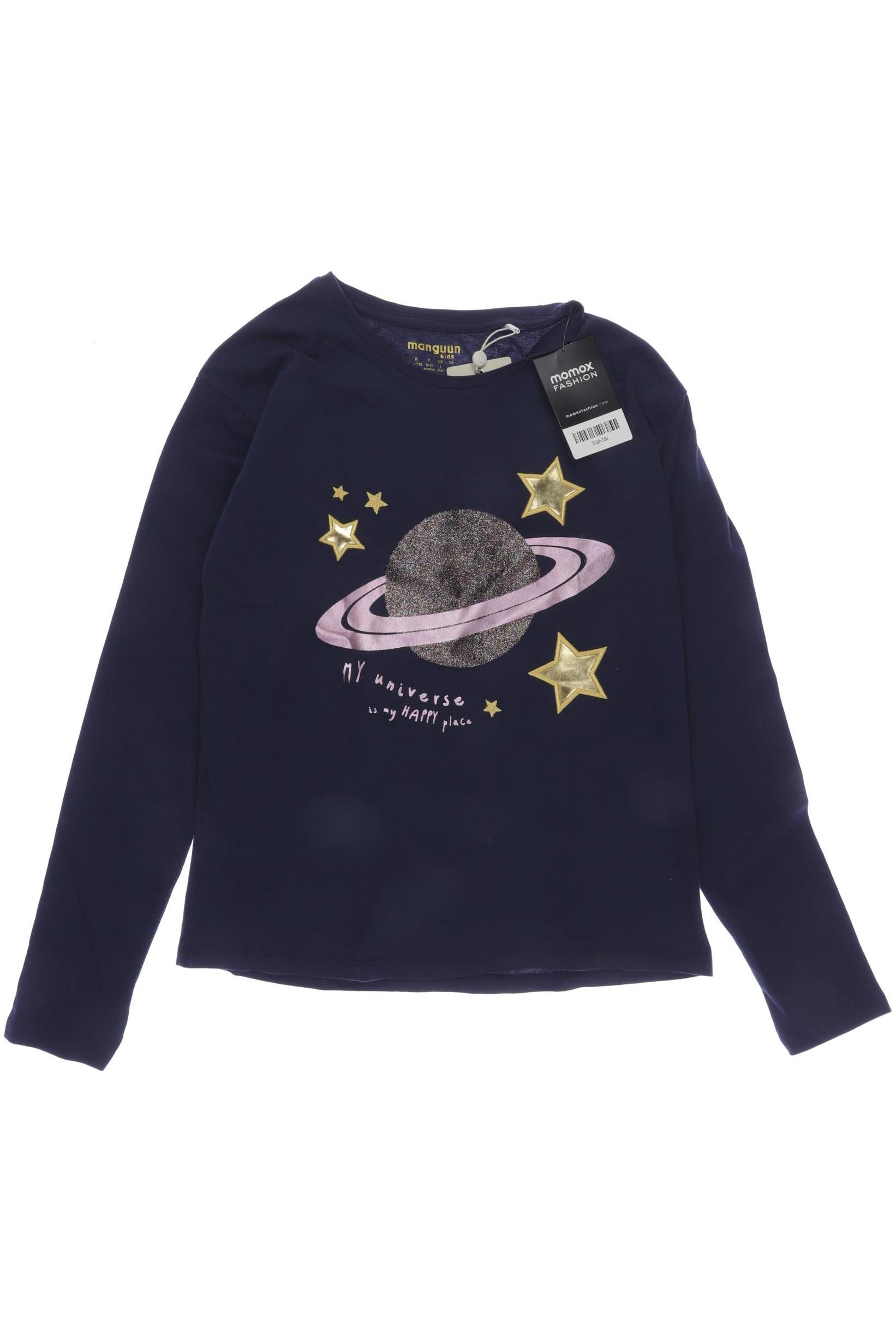 

Manguun Mädchen Langarmshirt, marineblau
