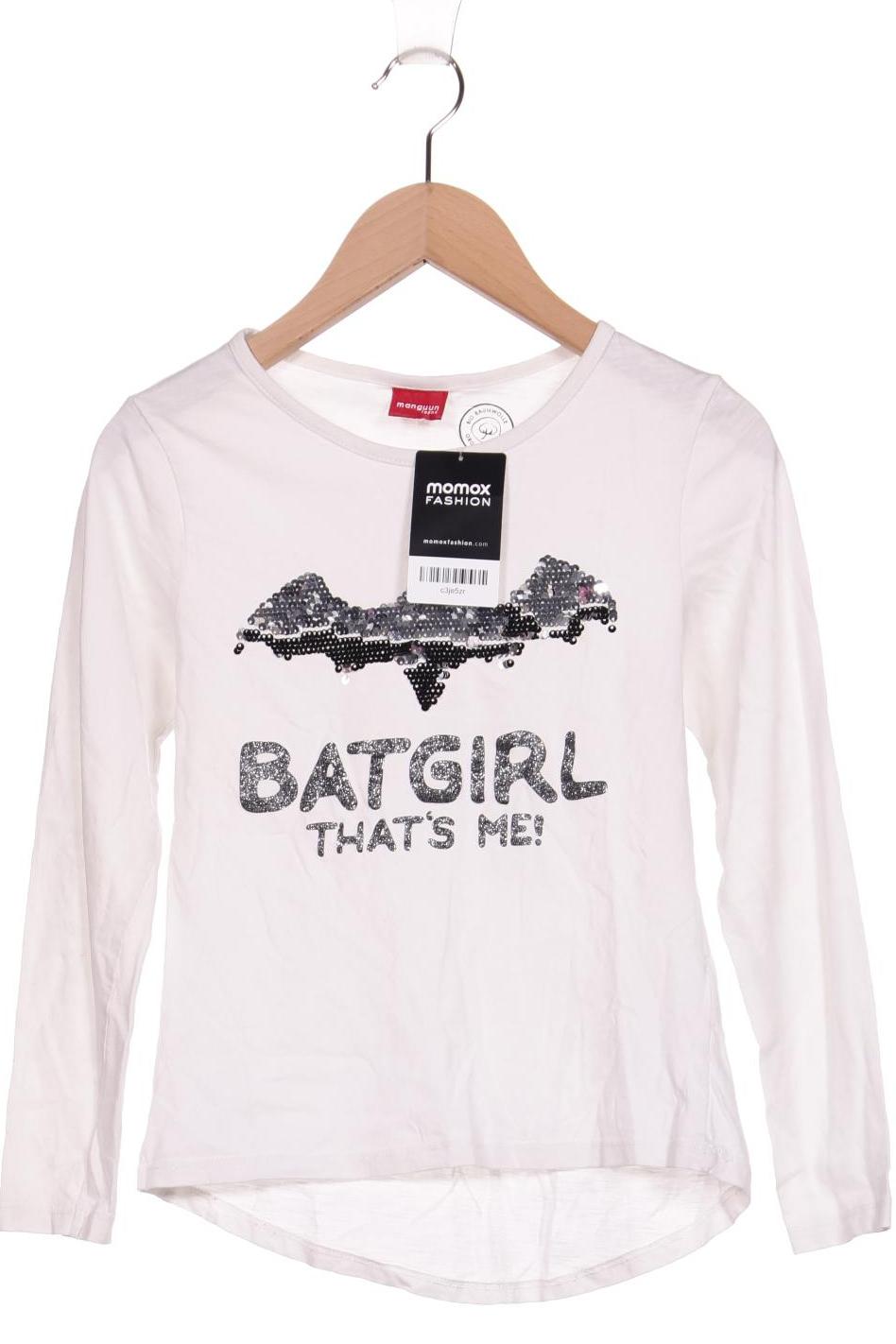 

Manguun Mädchen Langarmshirt, cremeweiß
