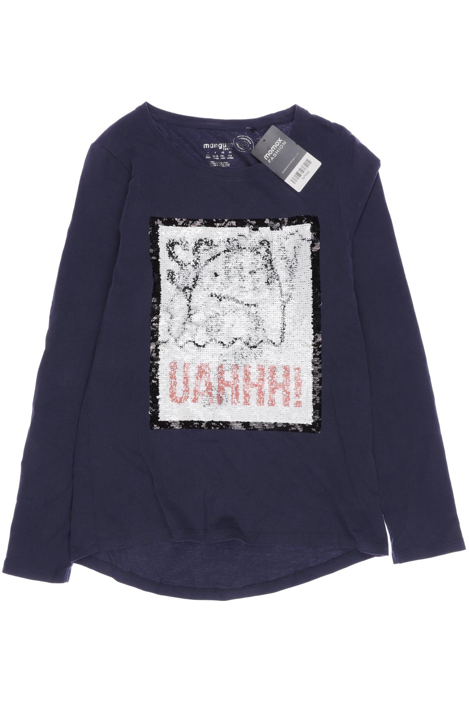 

Manguun Damen Langarmshirt, marineblau, Gr. 176