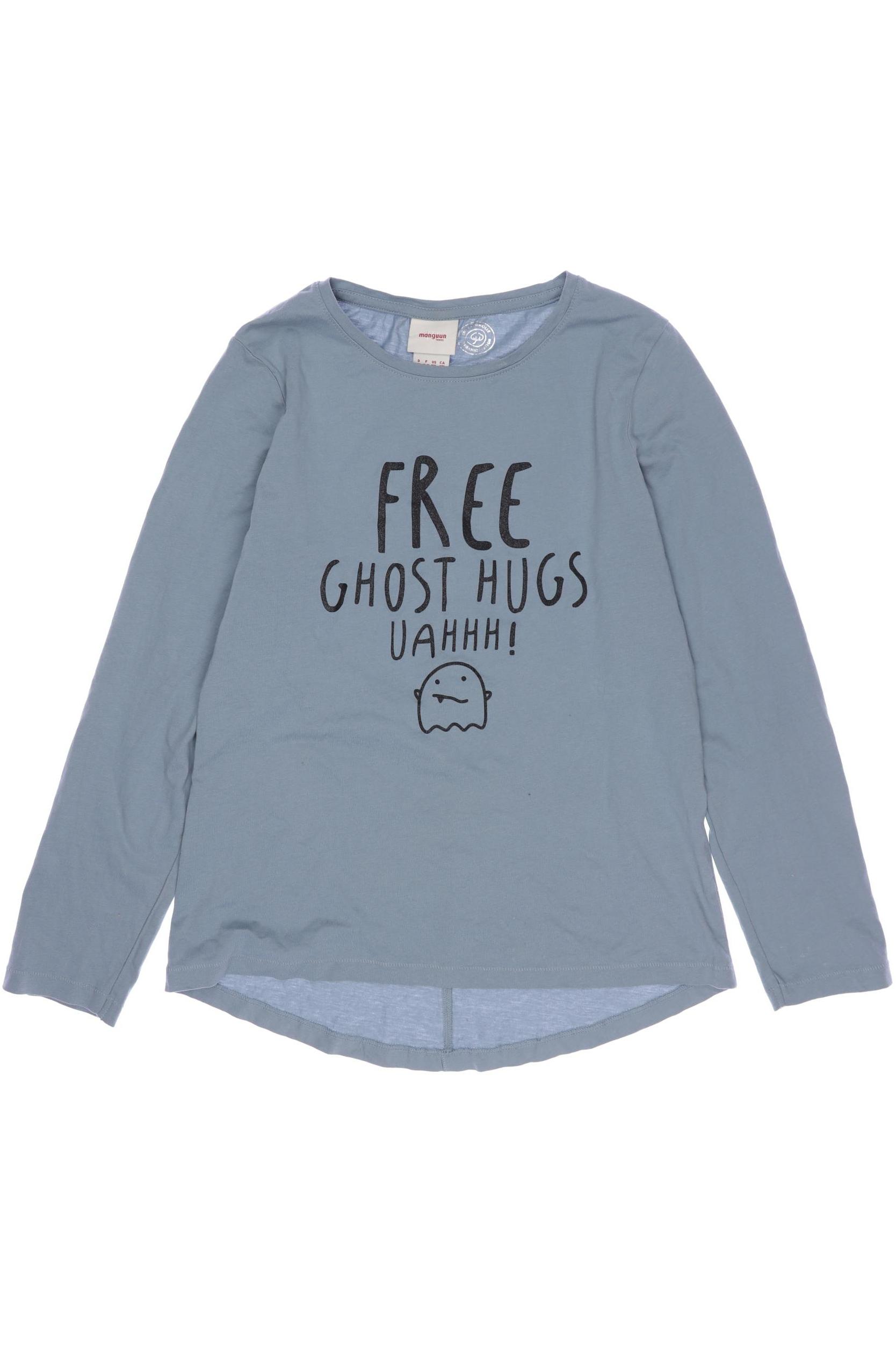 

Manguun Mädchen Langarmshirt, blau