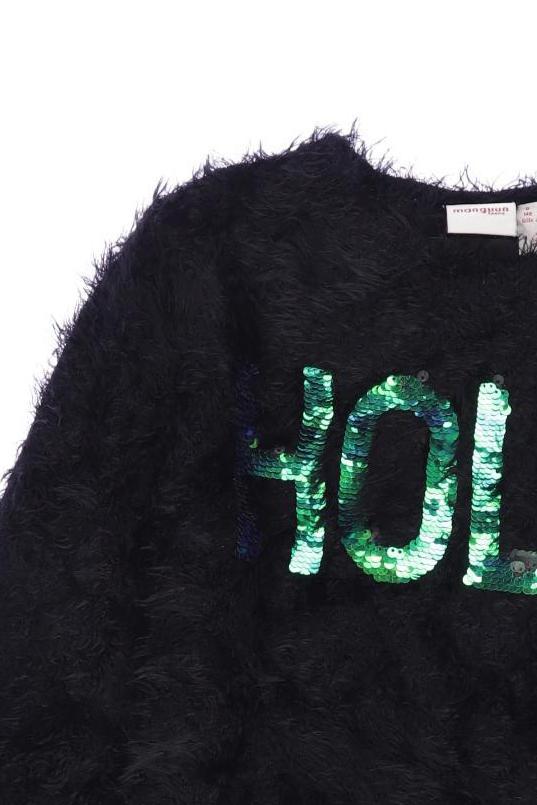 Thumbnail - Manguun Mädchen Pullover, schwarz, Gr. 140