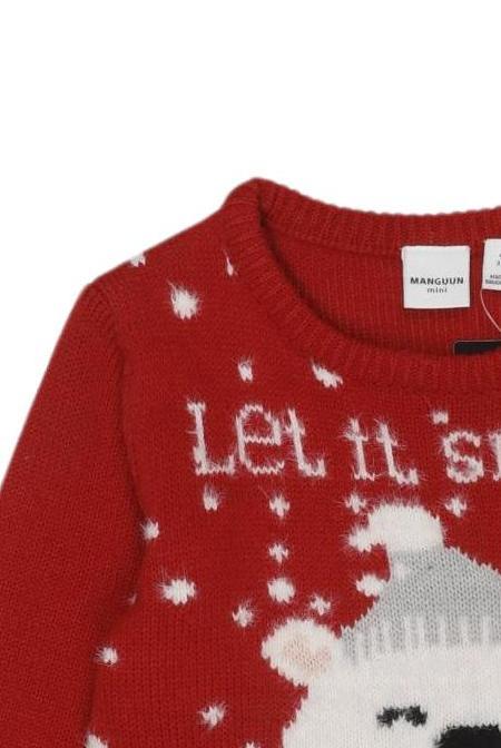 Thumbnail - Manguun Mädchen Pullover, rot, Gr. 98