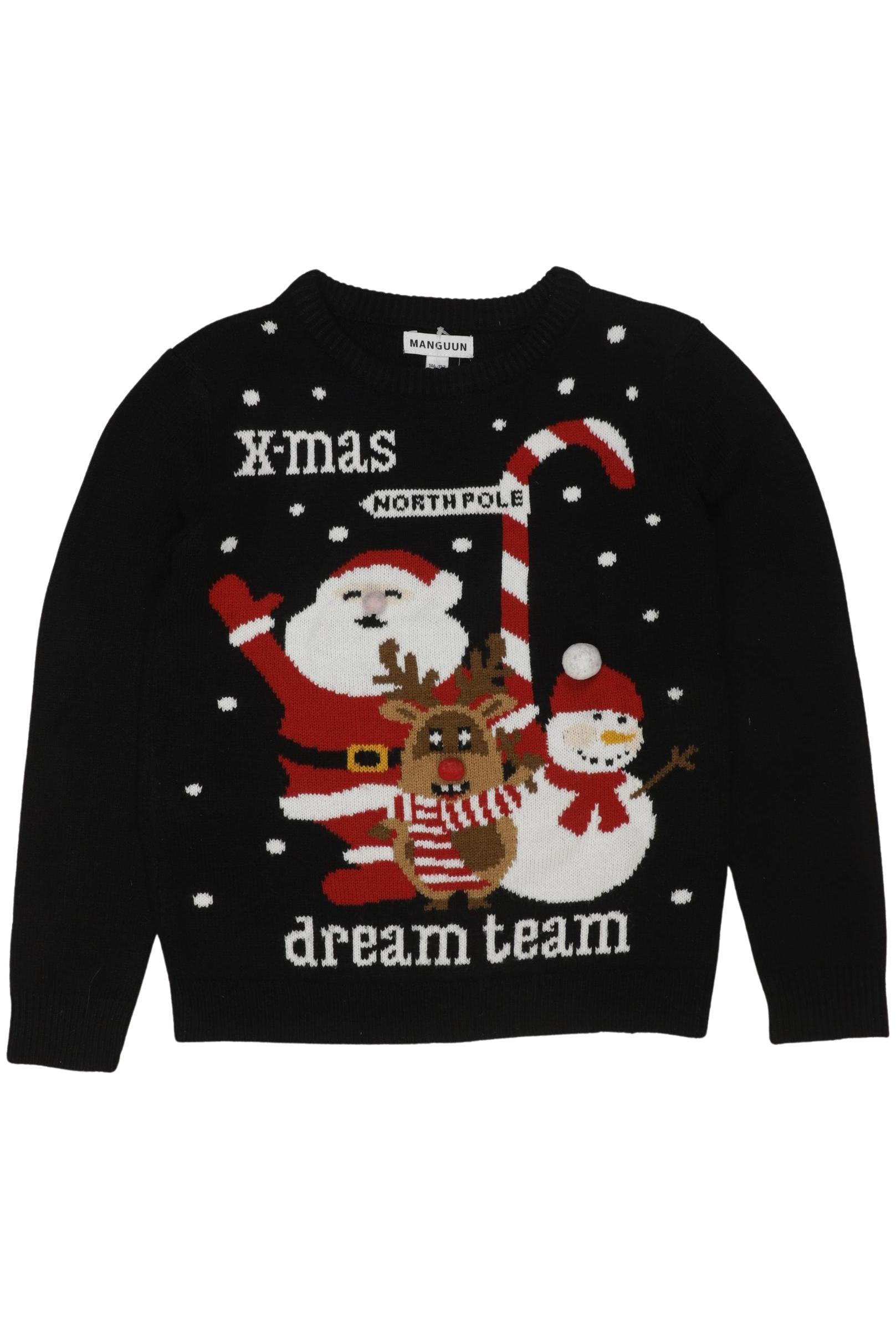 

Manguun Mädchen Pullover, schwarz, Gr. 146/152