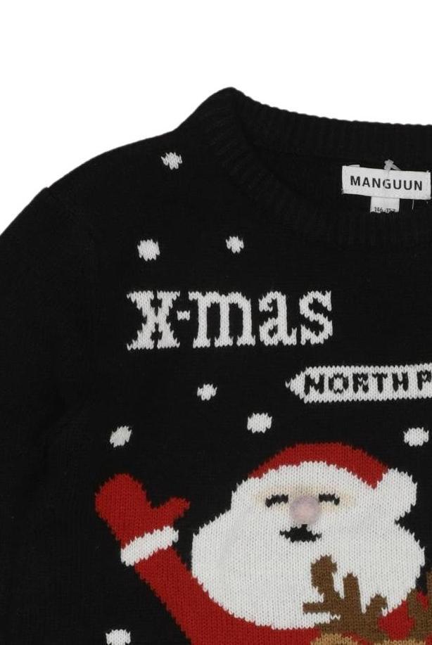 Thumbnail - Manguun Mädchen Pullover, schwarz, Gr. 146/152