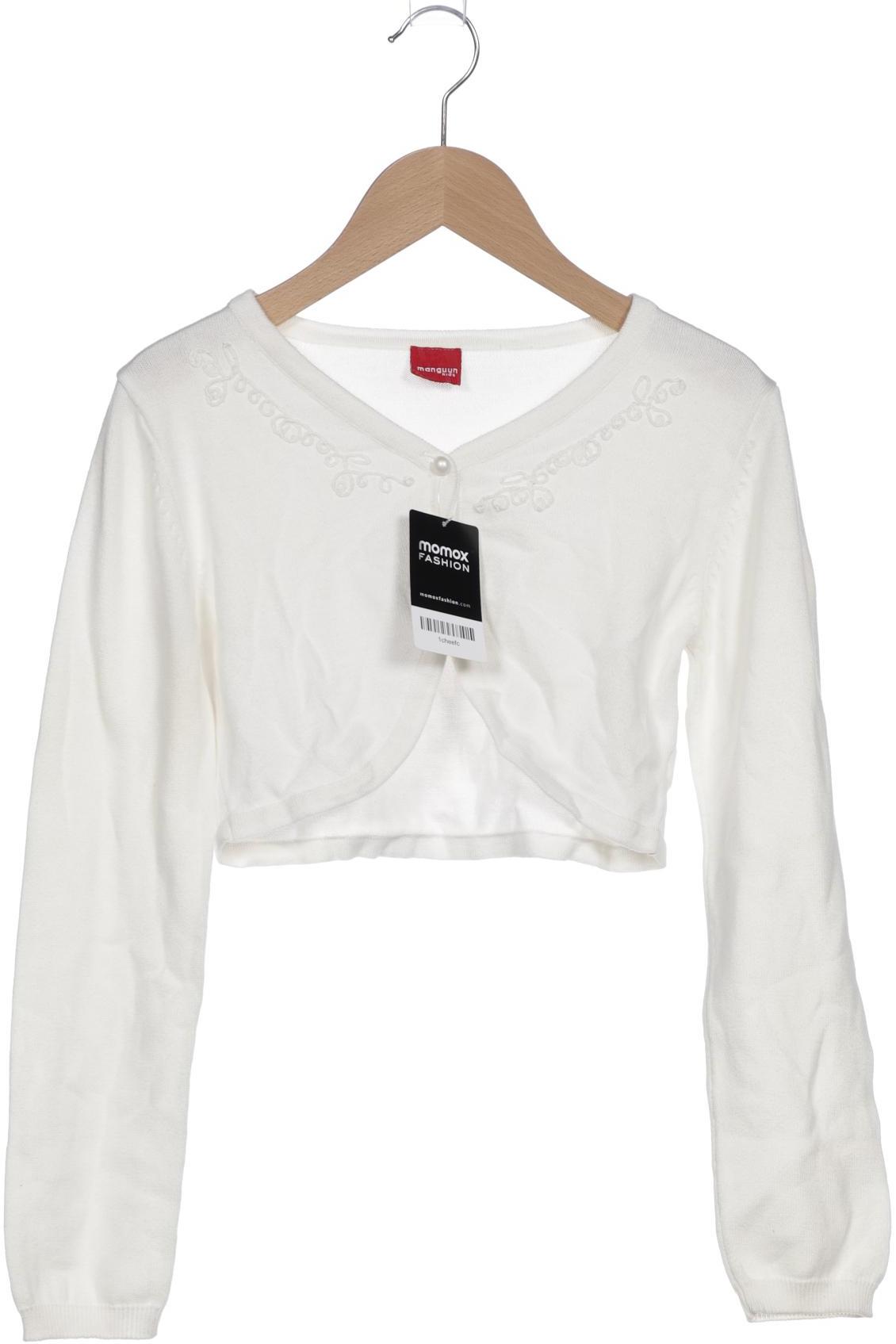 

Manguun Mädchen Strickjacke, weiß