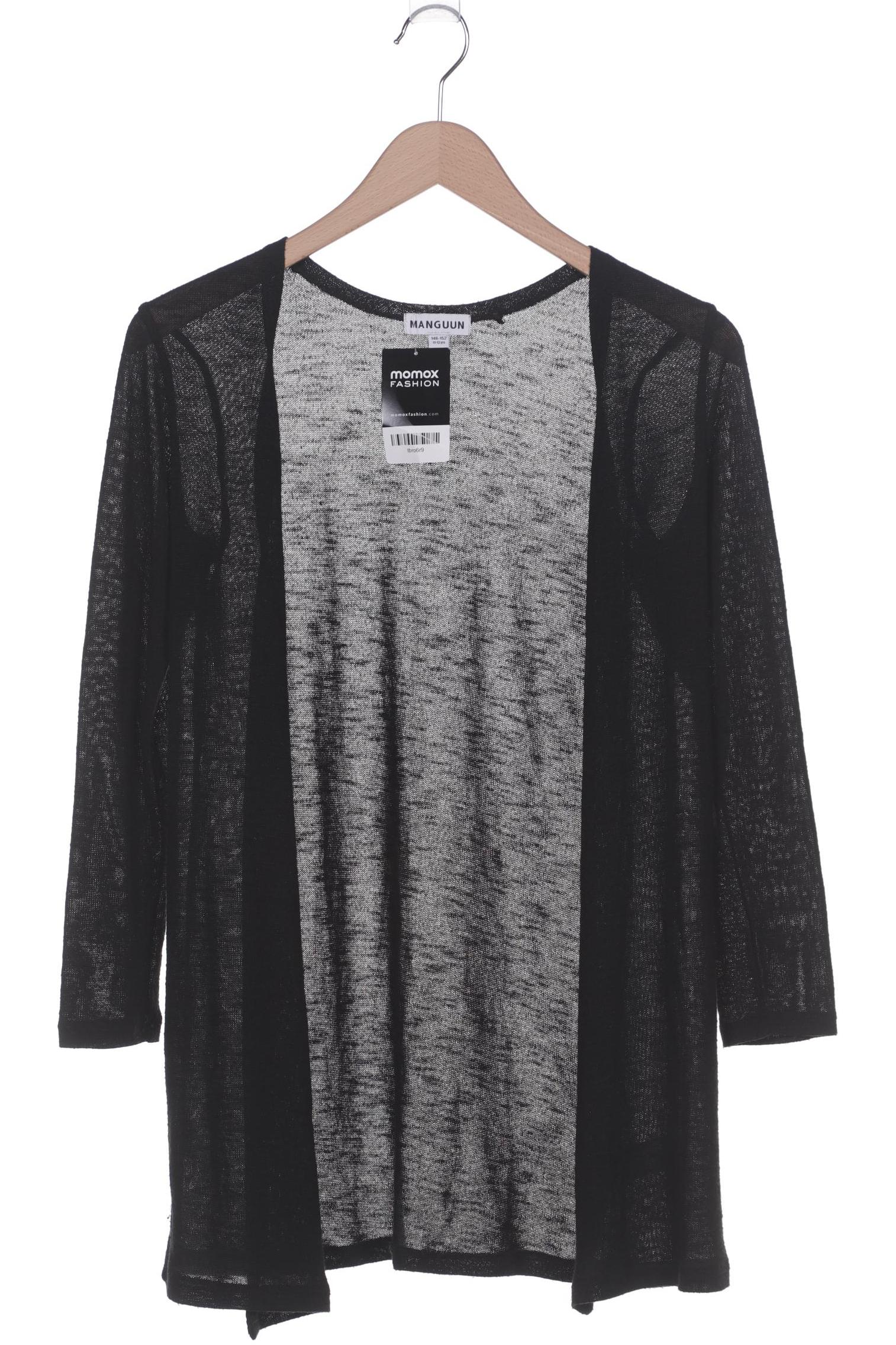 

Manguun Damen Strickjacke, schwarz, Gr. 146