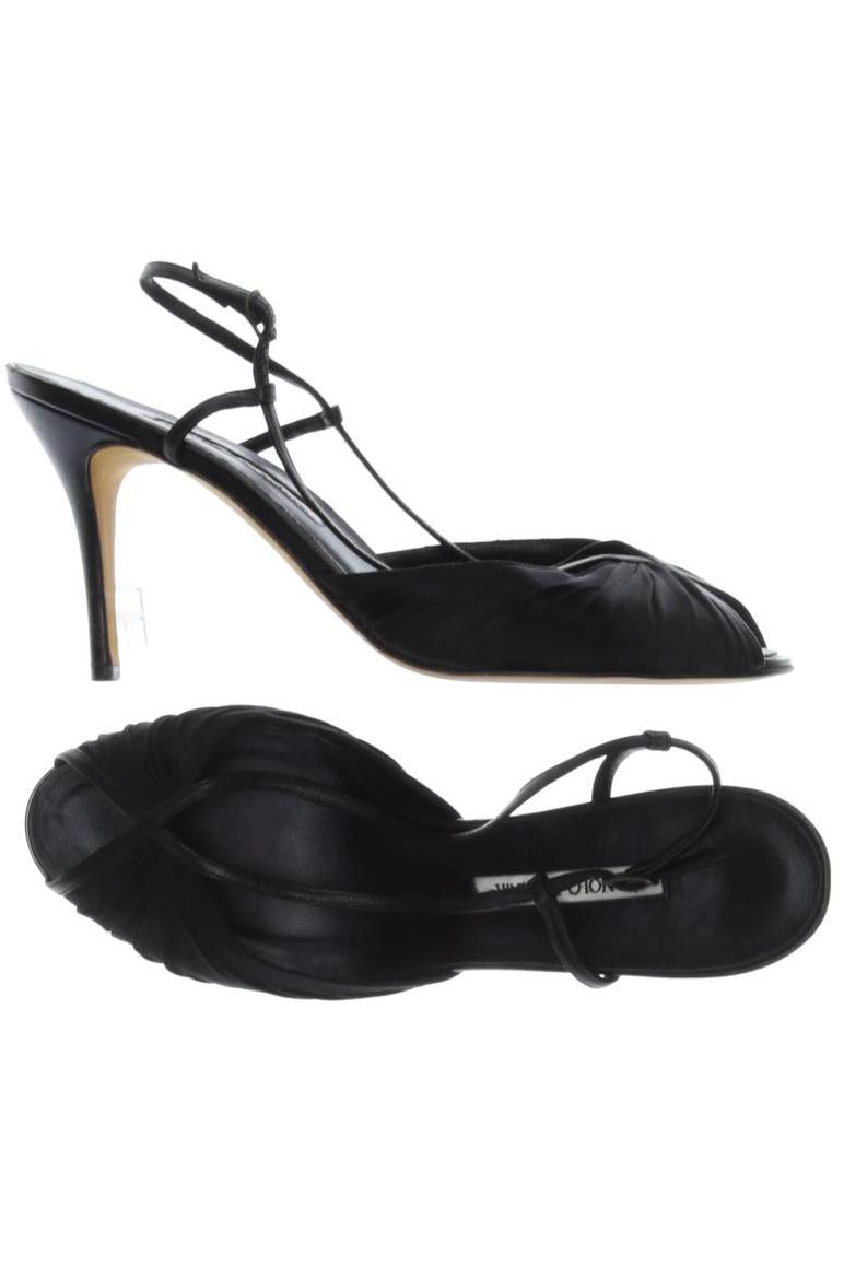 

Manolo Blahnik Damen Sandale, schwarz, Gr. 41