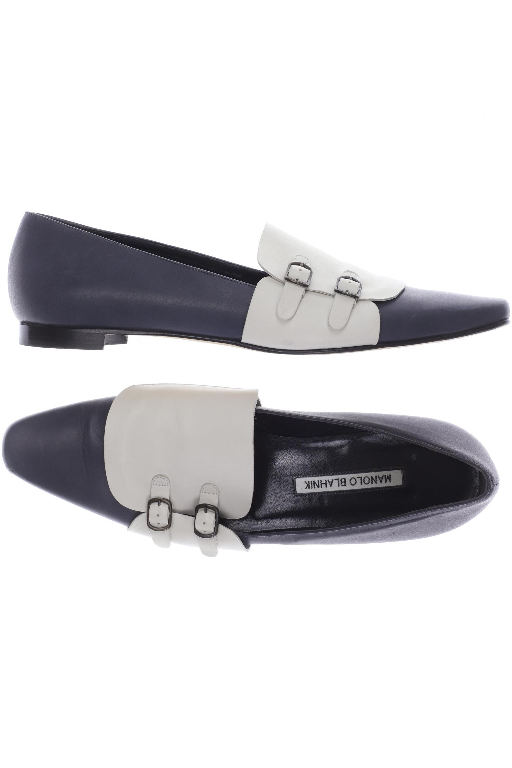 

Manolo Blahnik Damen Halbschuh, blau