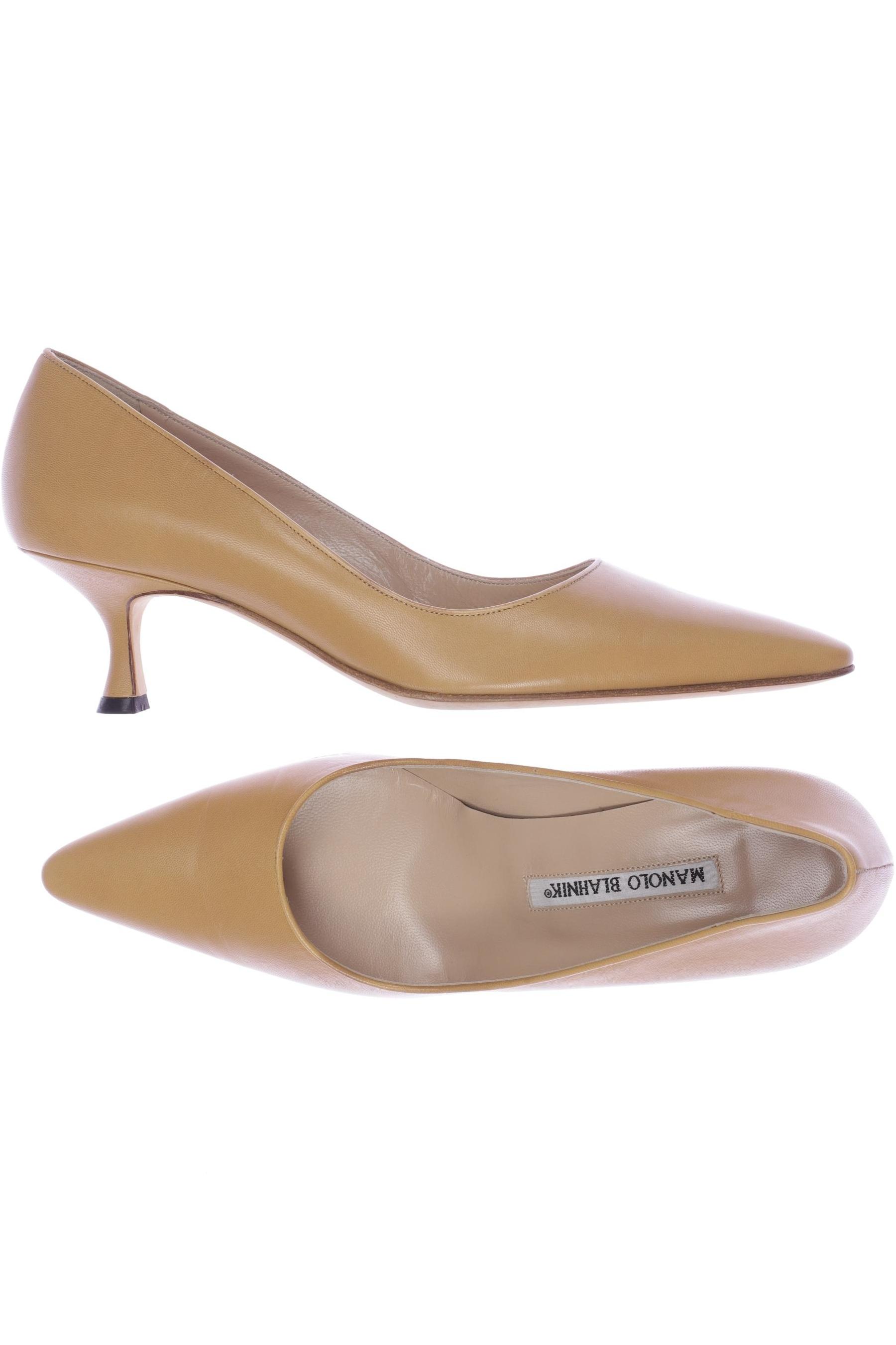 

Manolo Blahnik Damen Pumps, beige, Gr. 37