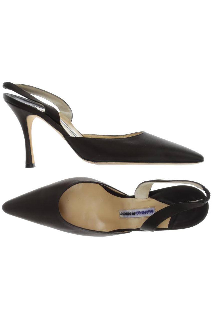 

Manolo Blahnik Damen Sandale, braun, Gr. 40.5