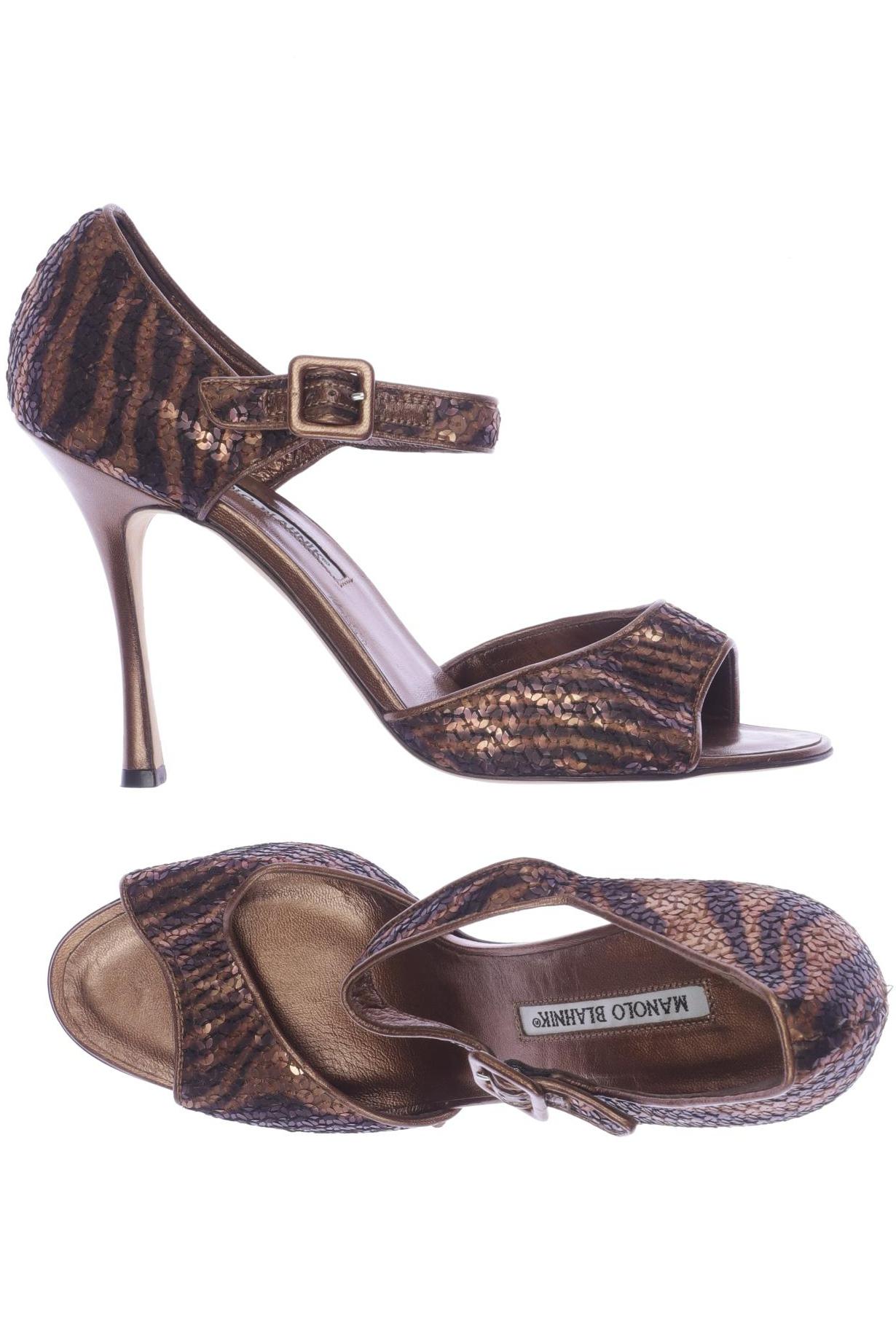 

Manolo Blahnik Damen Pumps, braun, Gr. 40.5