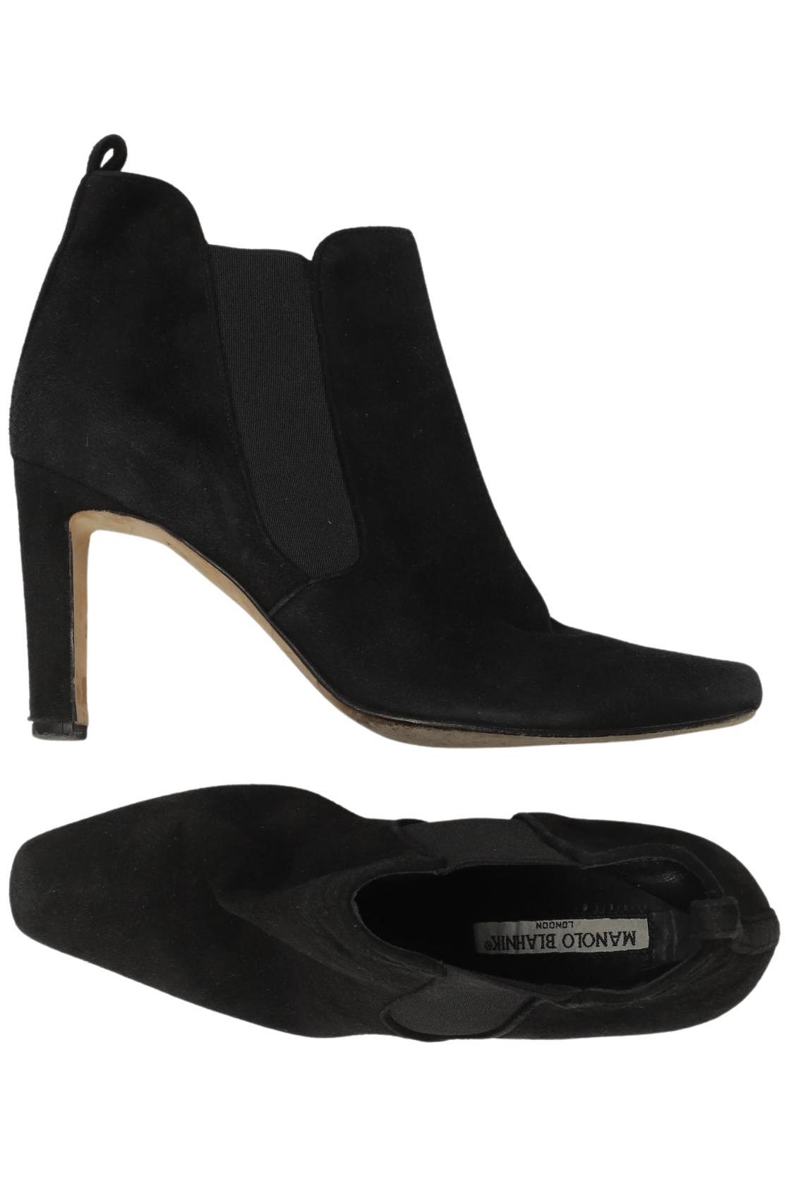 

Manolo Blahnik Damen Stiefelette, schwarz, Gr. 39
